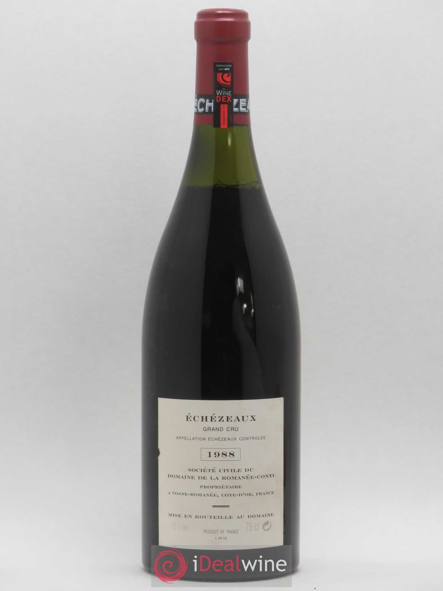 Echezeaux Grand Cru Domaine de la Romanée-Conti 1988 - Lot de 1 bouteille - 1