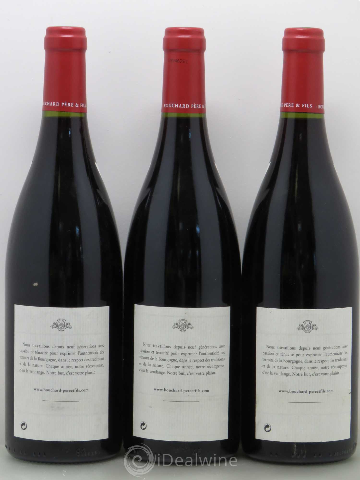 Bonnes-Mares Grand Cru Bouchard Père & Fils 2003 - Lot de 3 bouteilles - 1