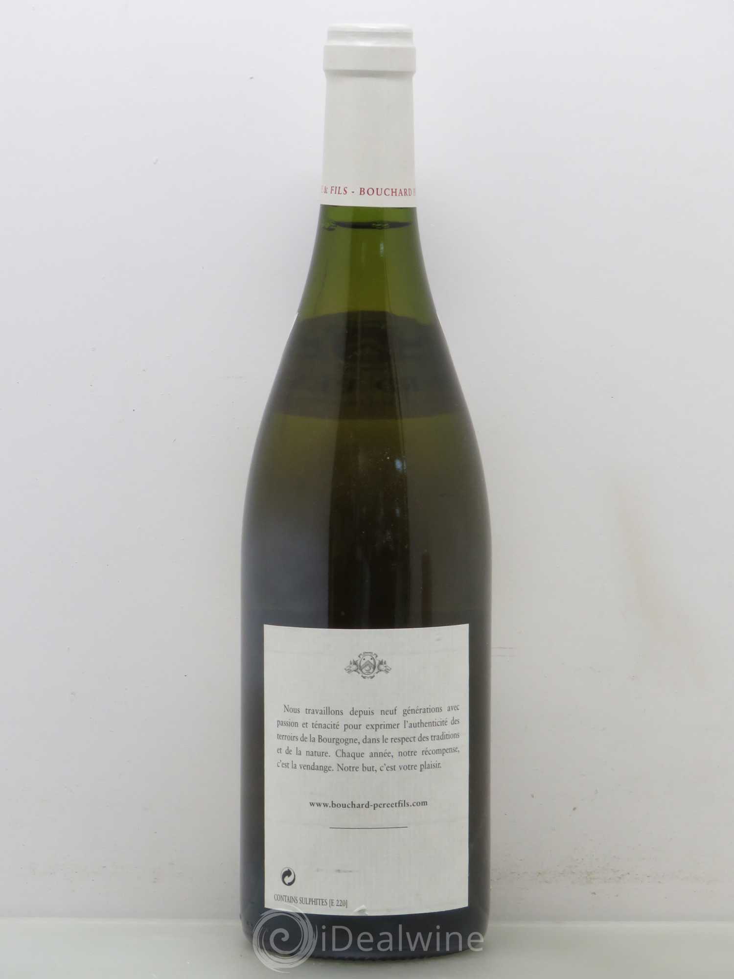 Chevalier-Montrachet Grand Cru La Cabotte Bouchard Père & Fils 2004 - Lot de 1 bouteille - 1
