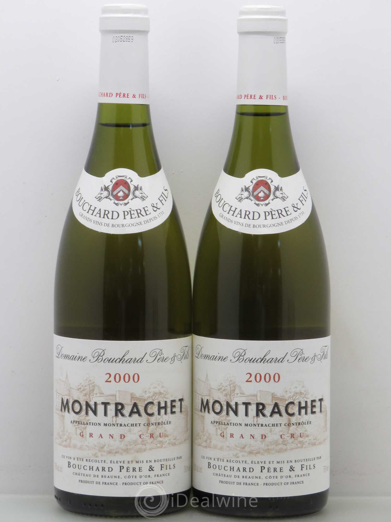 Montrachet Grand Cru Bouchard Père & Fils 2000 - Lot de 2 bouteilles - 0