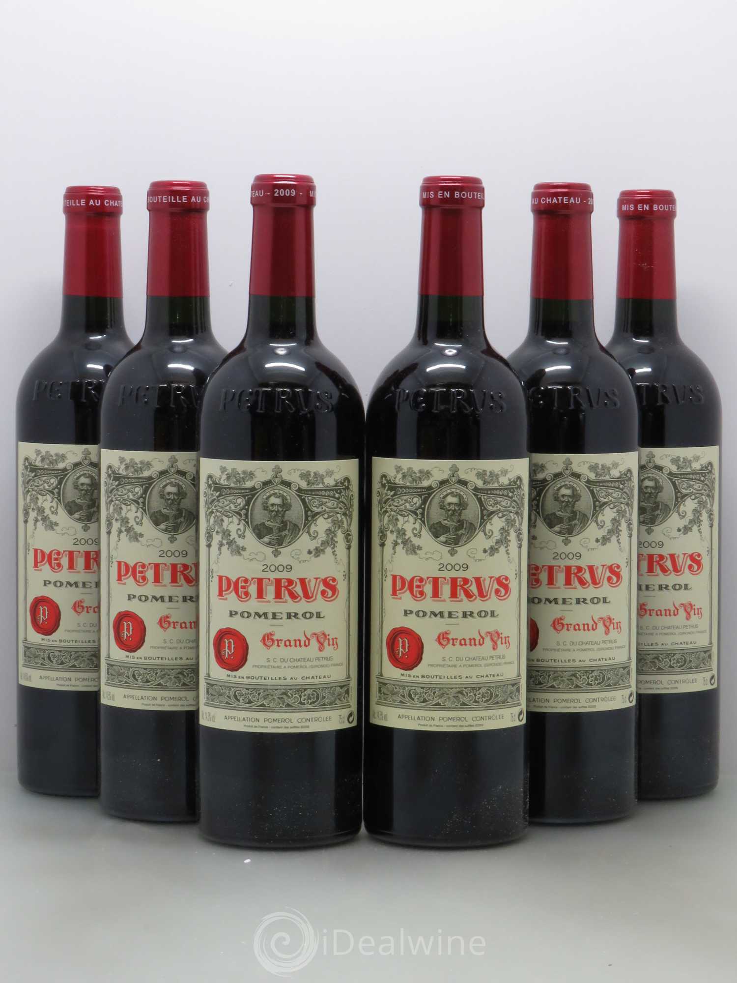 Petrus 2009 - Lot de 6 bouteilles - 0