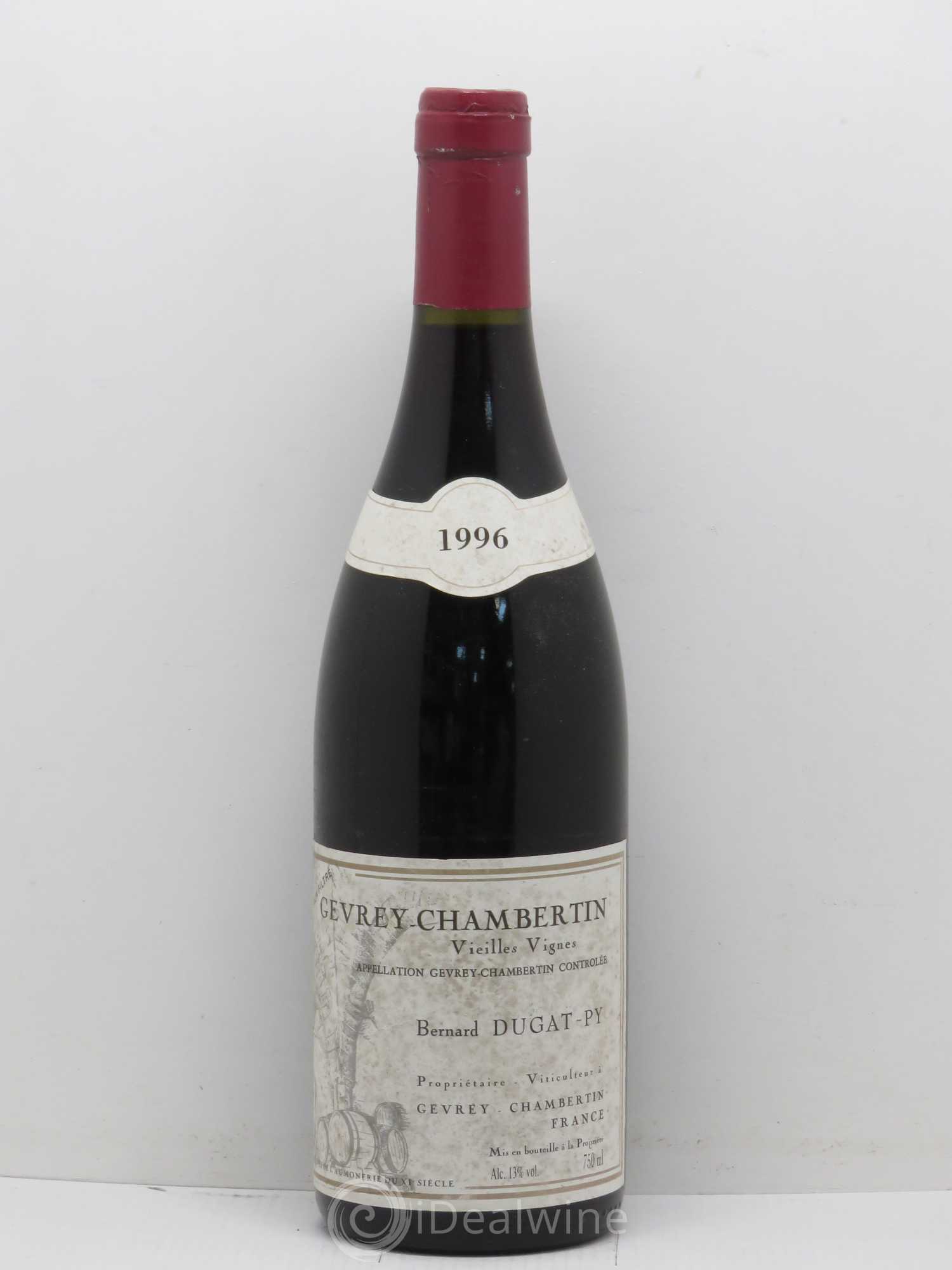 Gevrey-Chambertin Vieilles Vignes Dugat-Py 1996 - Lot de 1 bouteille - 0