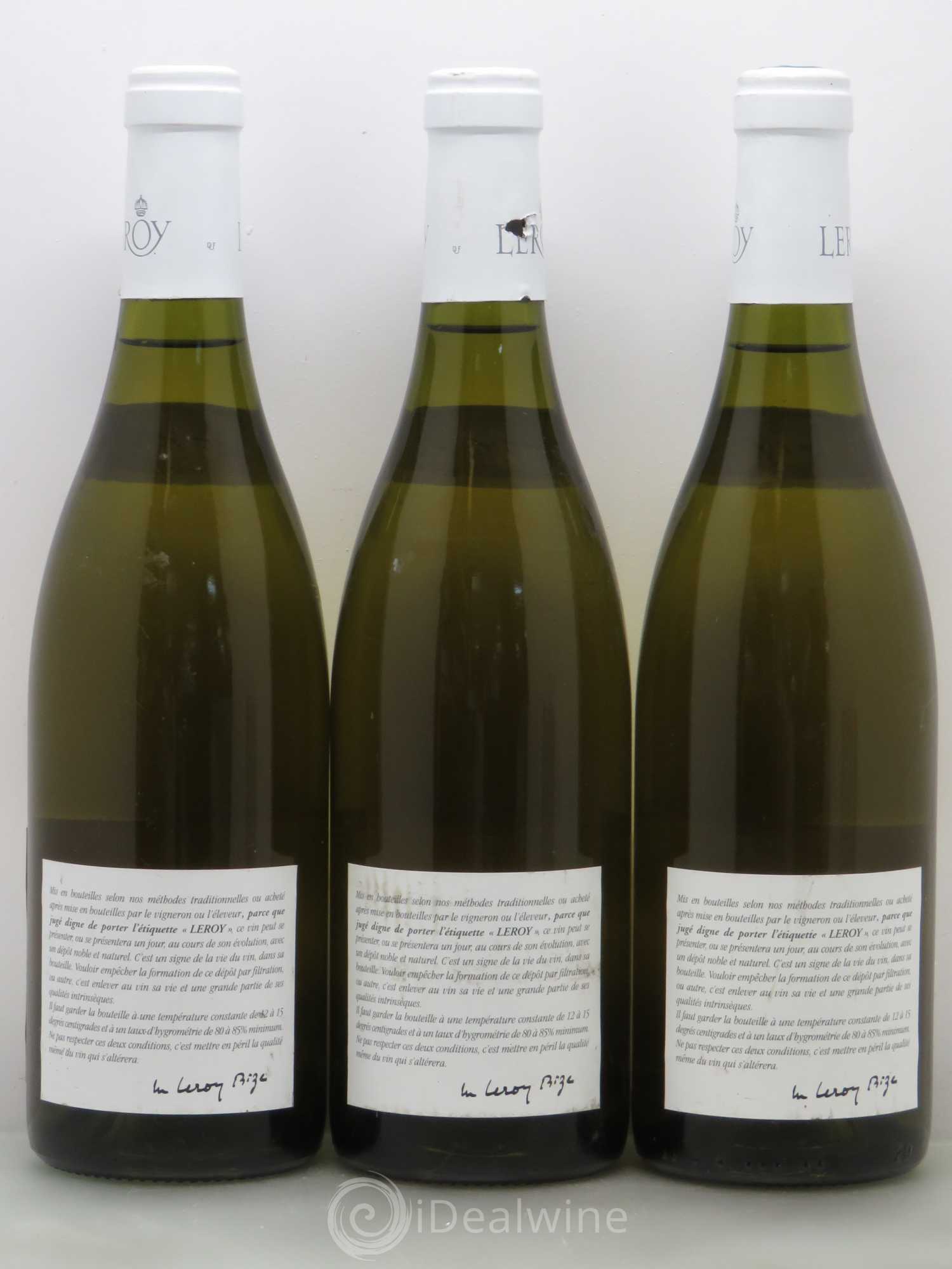 Saint-Véran Leroy 2001 - Posten von 6 Flaschen - 2