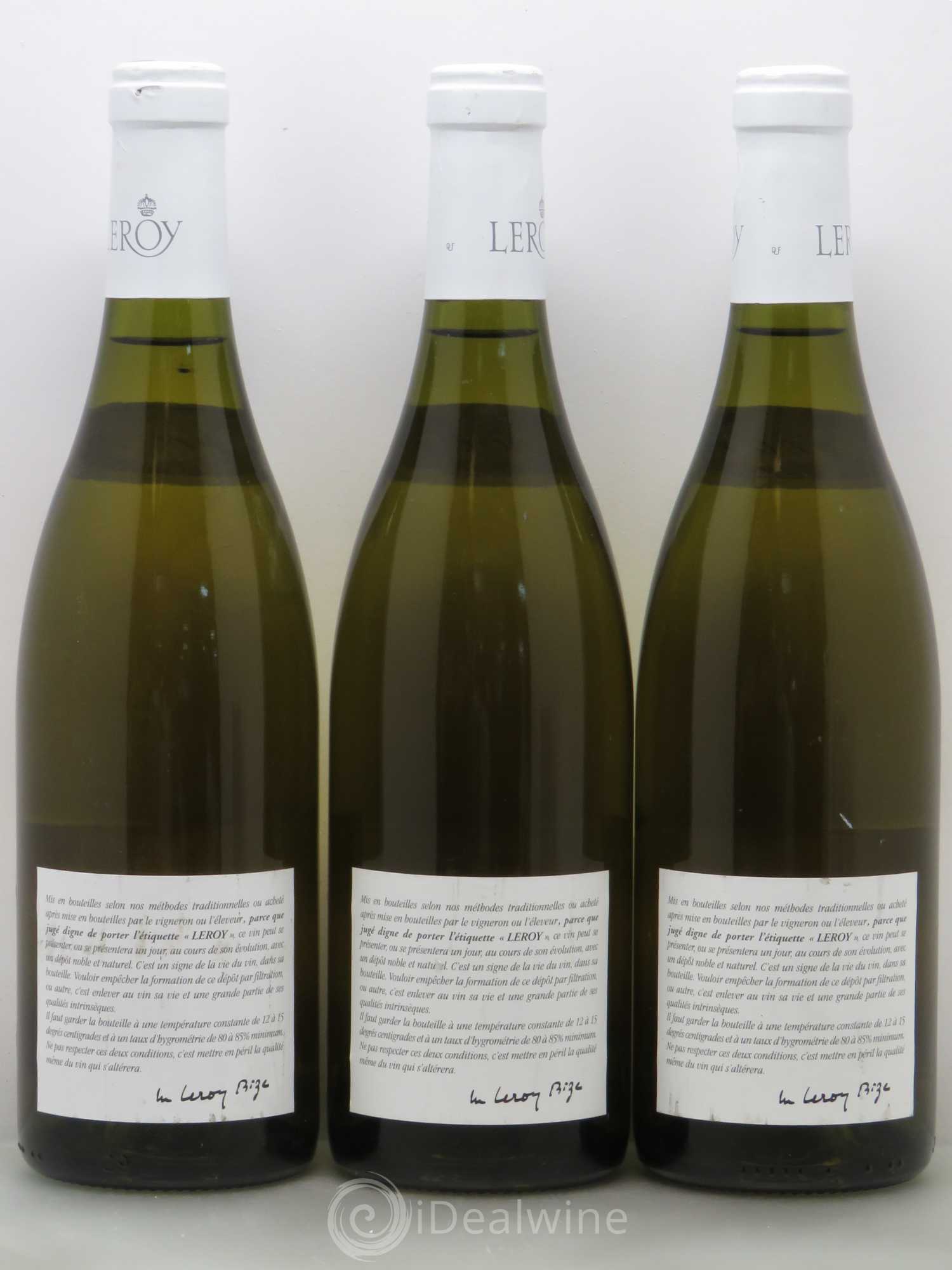Saint-Véran Leroy 2001 - Posten von 6 Flaschen - 4