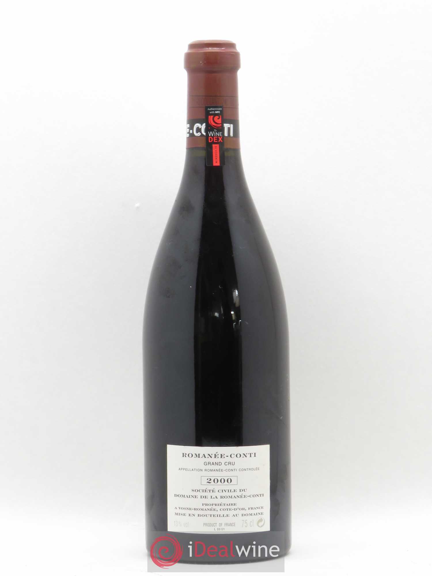 Romanée-Conti Grand Cru Domaine de la Romanée-Conti 2000 - Lot de 1 bouteille - 1