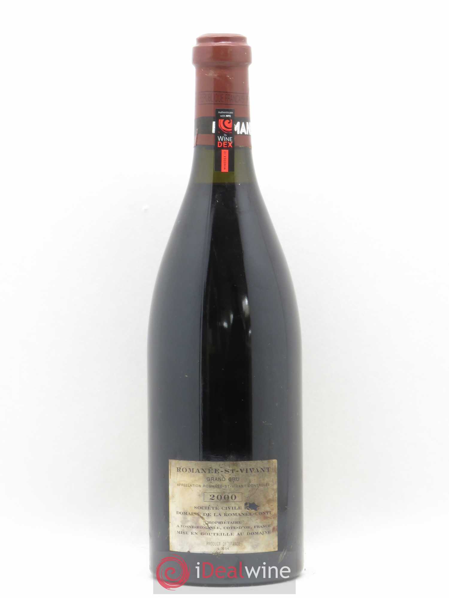 Romanée-Saint-Vivant Grand Cru Domaine de la Romanée-Conti 2000 - Lot de 1 bouteille - 1
