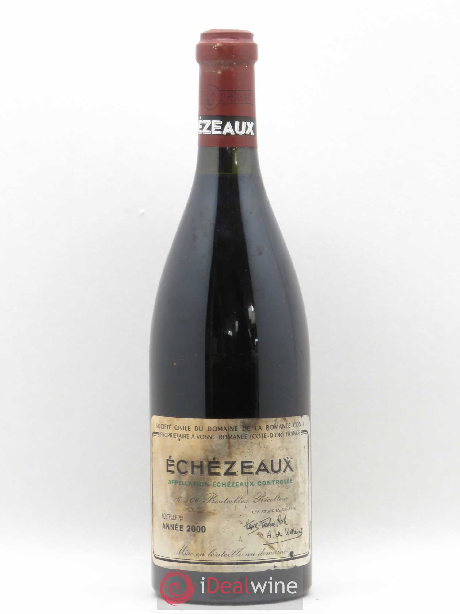Echezeaux Grand Cru Domaine de la Romanée-Conti 2000 - Lot de 1 bouteille - 0