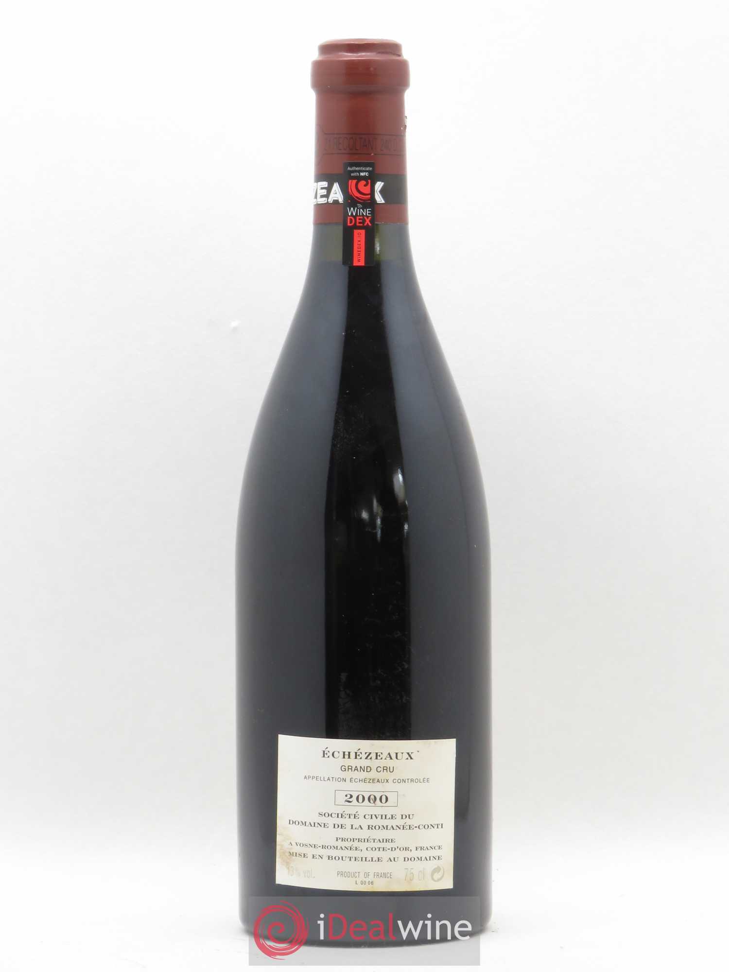 Echezeaux Grand Cru Domaine de la Romanée-Conti 2000 - Lot de 1 bouteille - 1