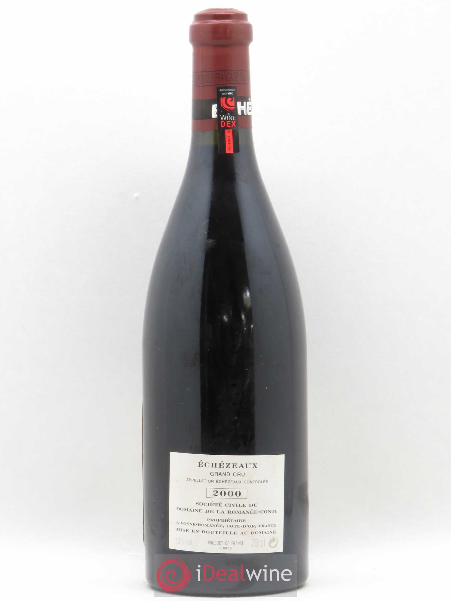 Echezeaux Grand Cru Domaine de la Romanée-Conti 2000 - Lot de 1 bouteille - 1