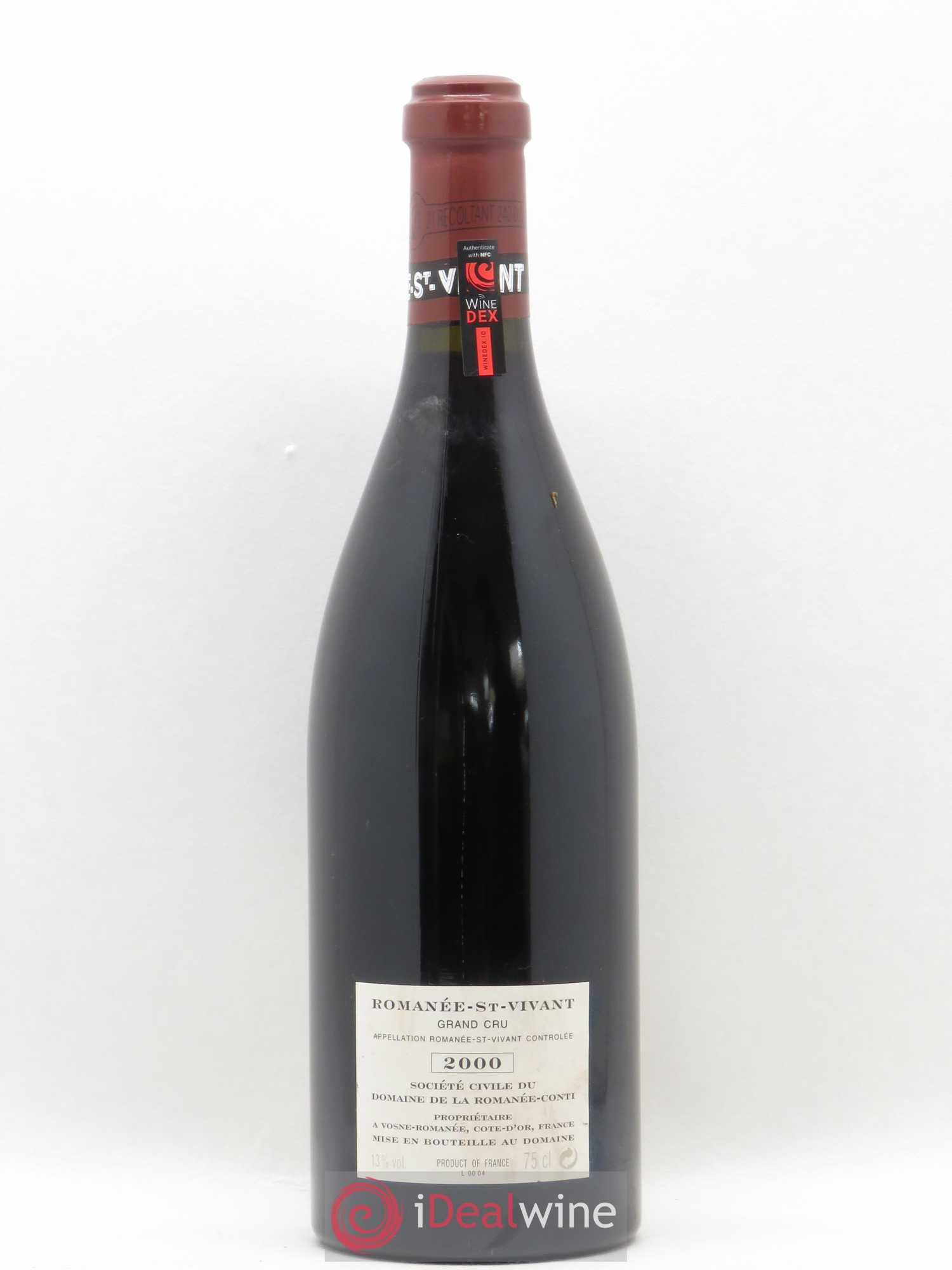 Romanée-Saint-Vivant Grand Cru Domaine de la Romanée-Conti 2000 - Lot de 1 bouteille - 1