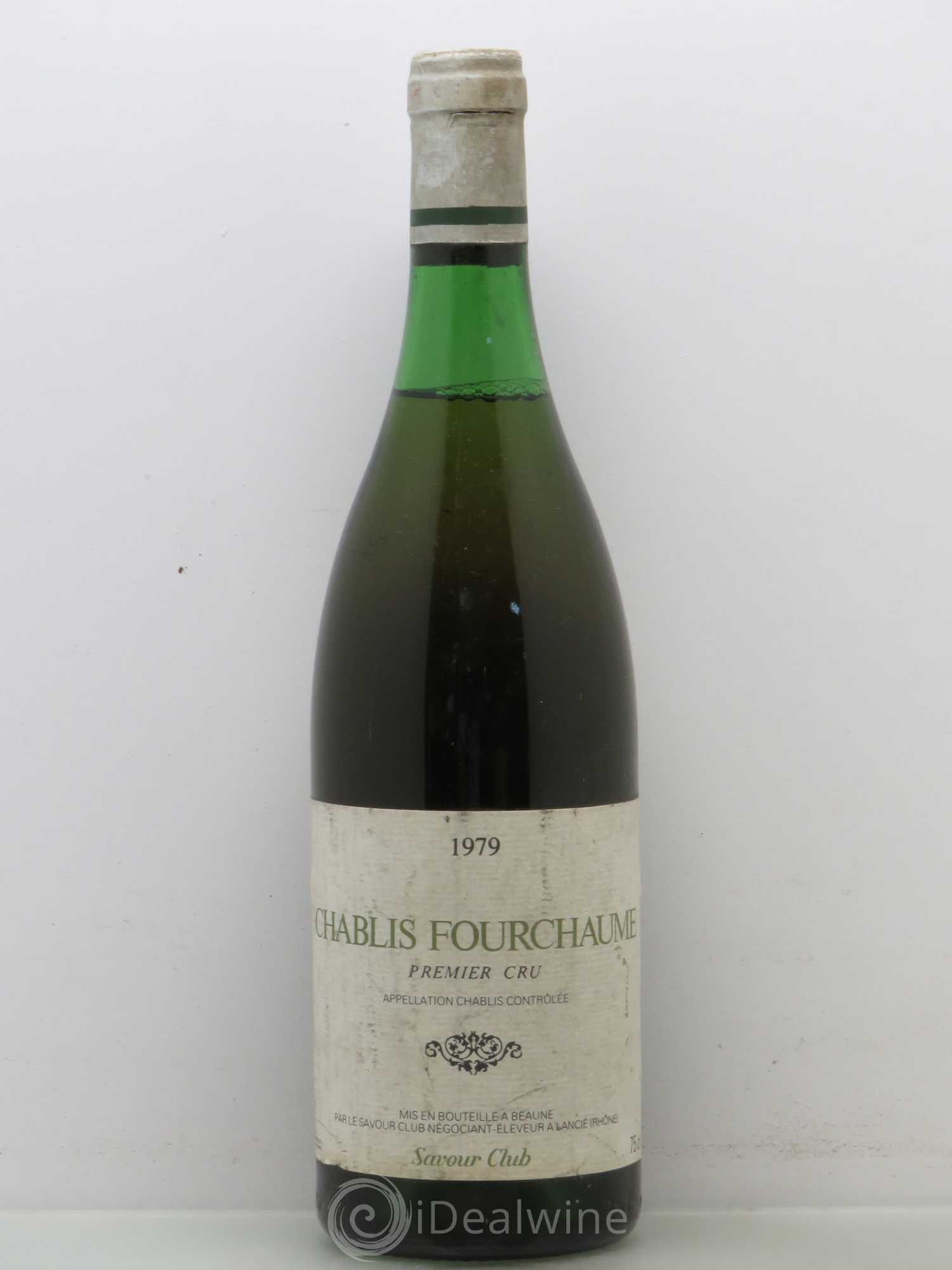 Chablis 1er Cru Fourchaume - Savour Club 1979 - Posten von 1 Flasche - 0