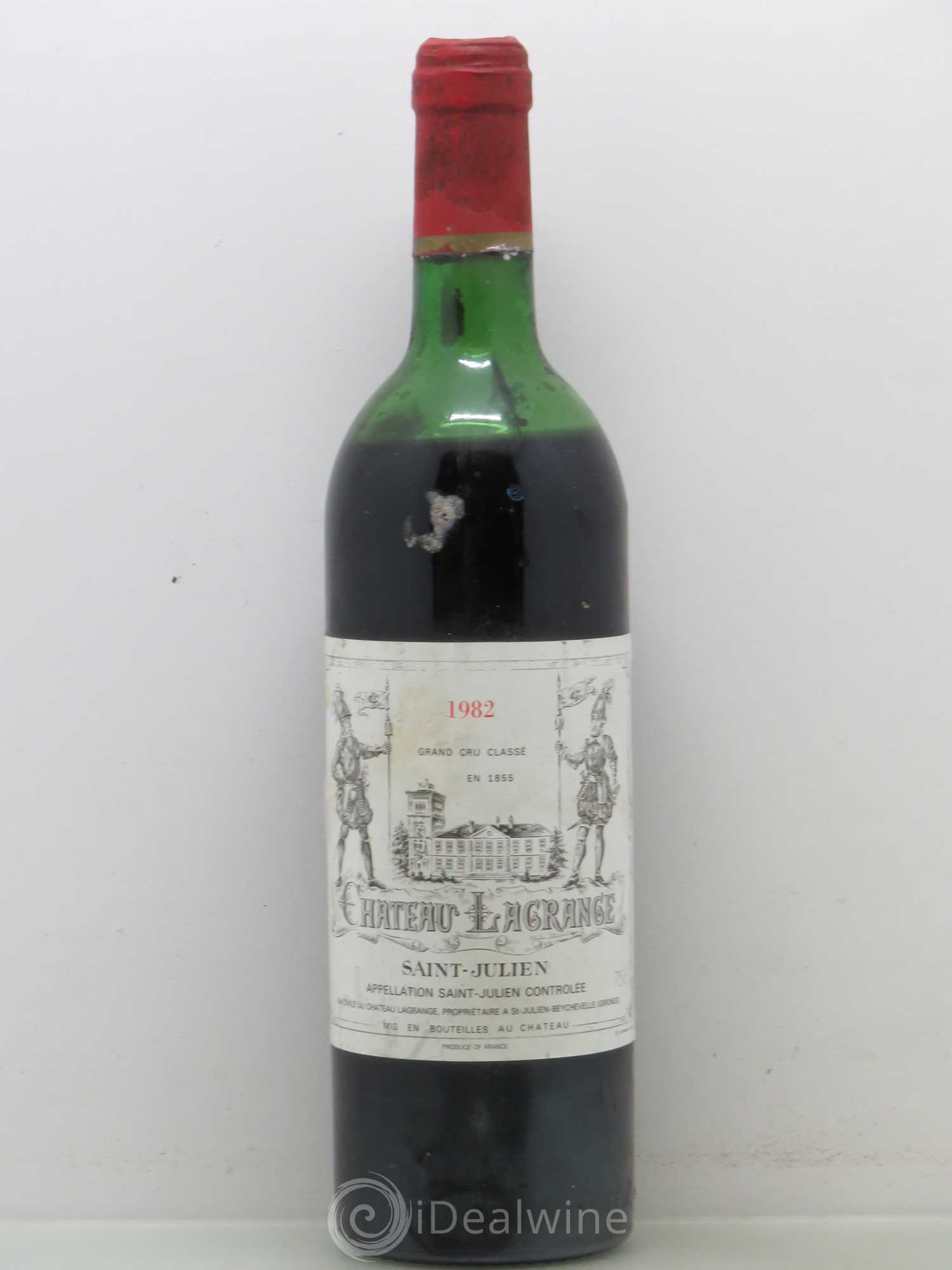 Château Lagrange 3ème Grand Cru Classé 1982 - Lot de 1 bouteille - 0