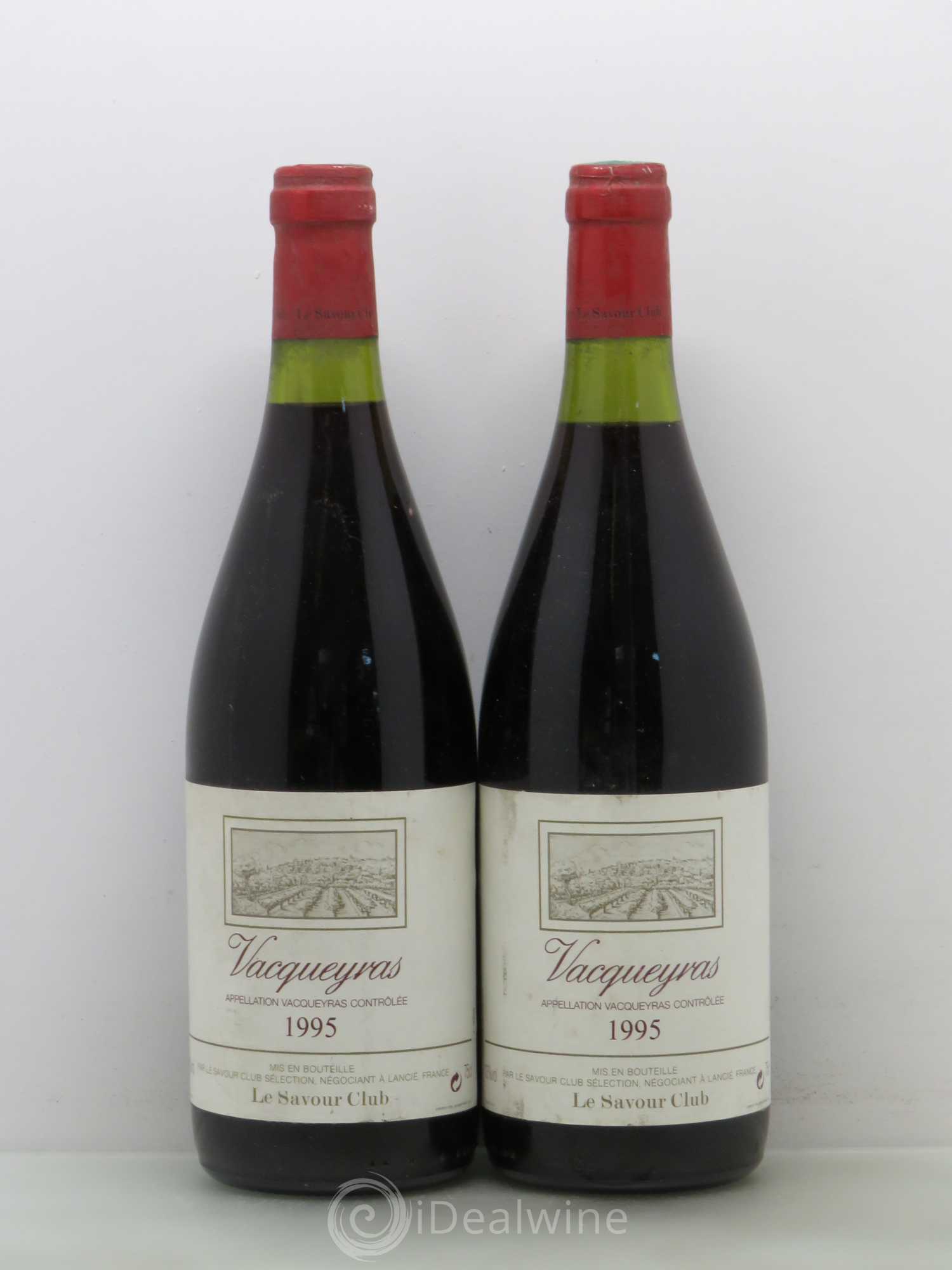 Vacqueyras Savour Club 1995 - Lot de 5 bouteilles - 2