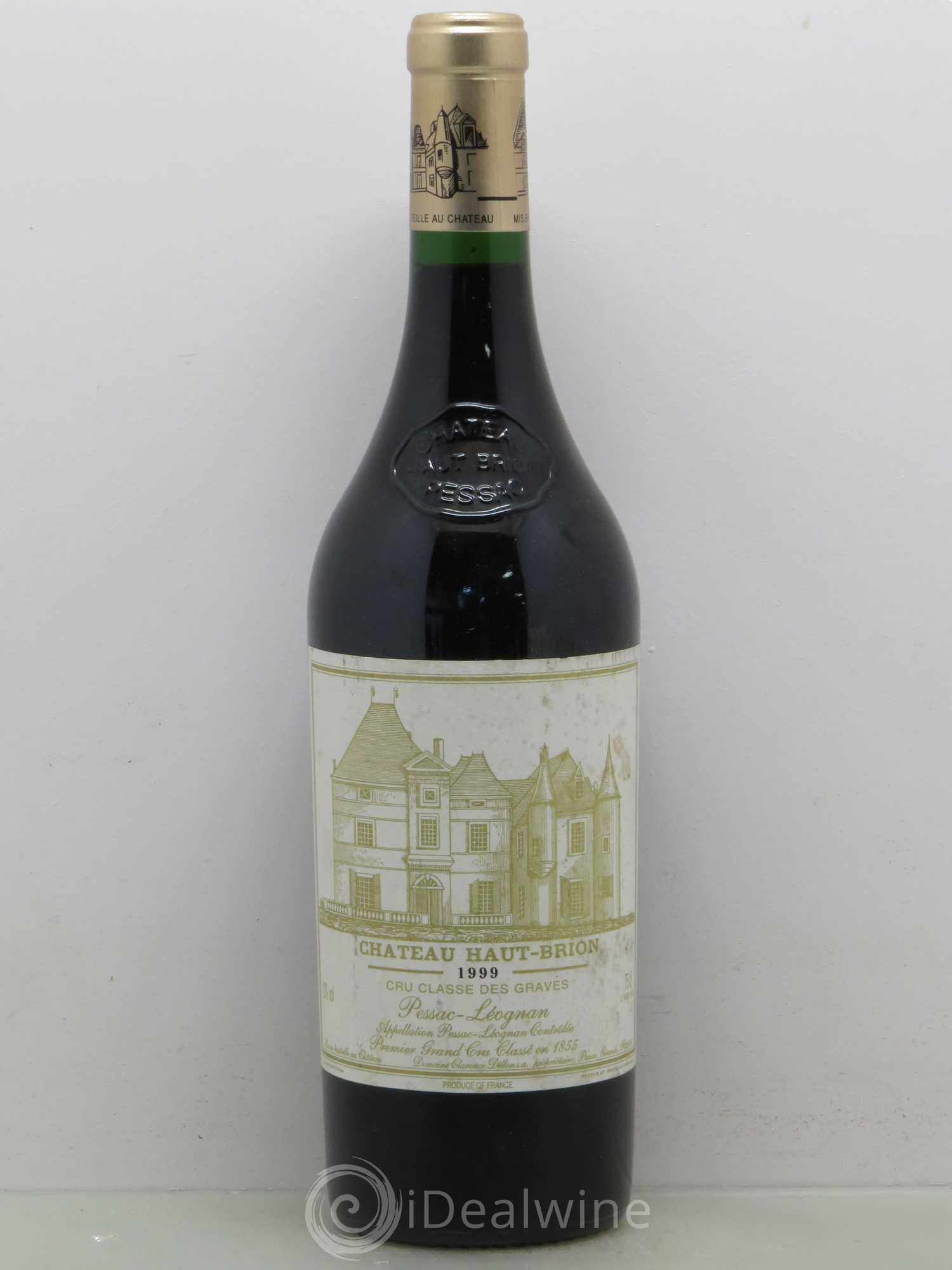 Château Haut Brion 1er Grand Cru Classé 1999 - Lot de 1 bouteille - 0