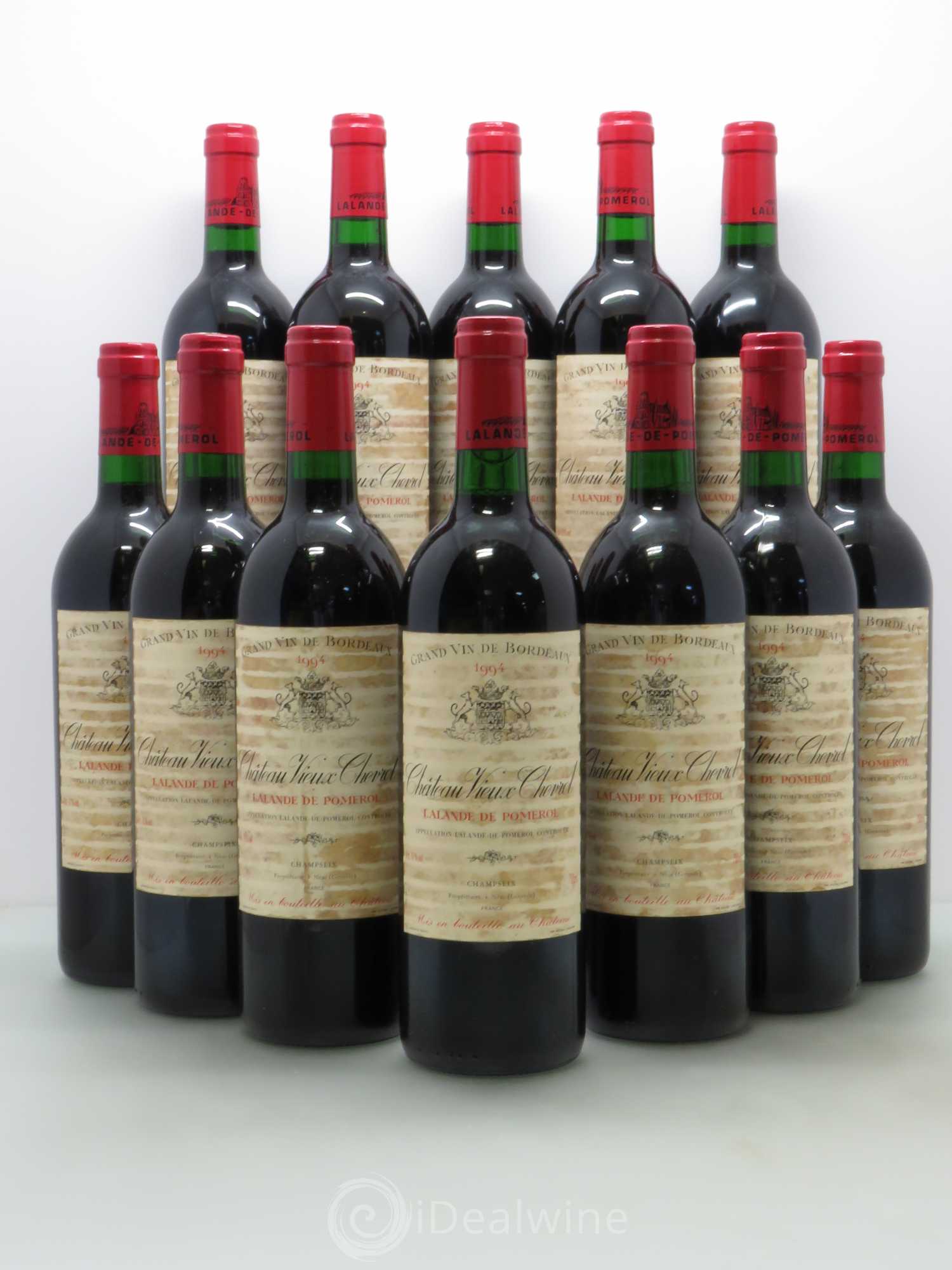 Bordeaux Vieux Chevrol 1994 - Posten von 12 Flaschen - 0