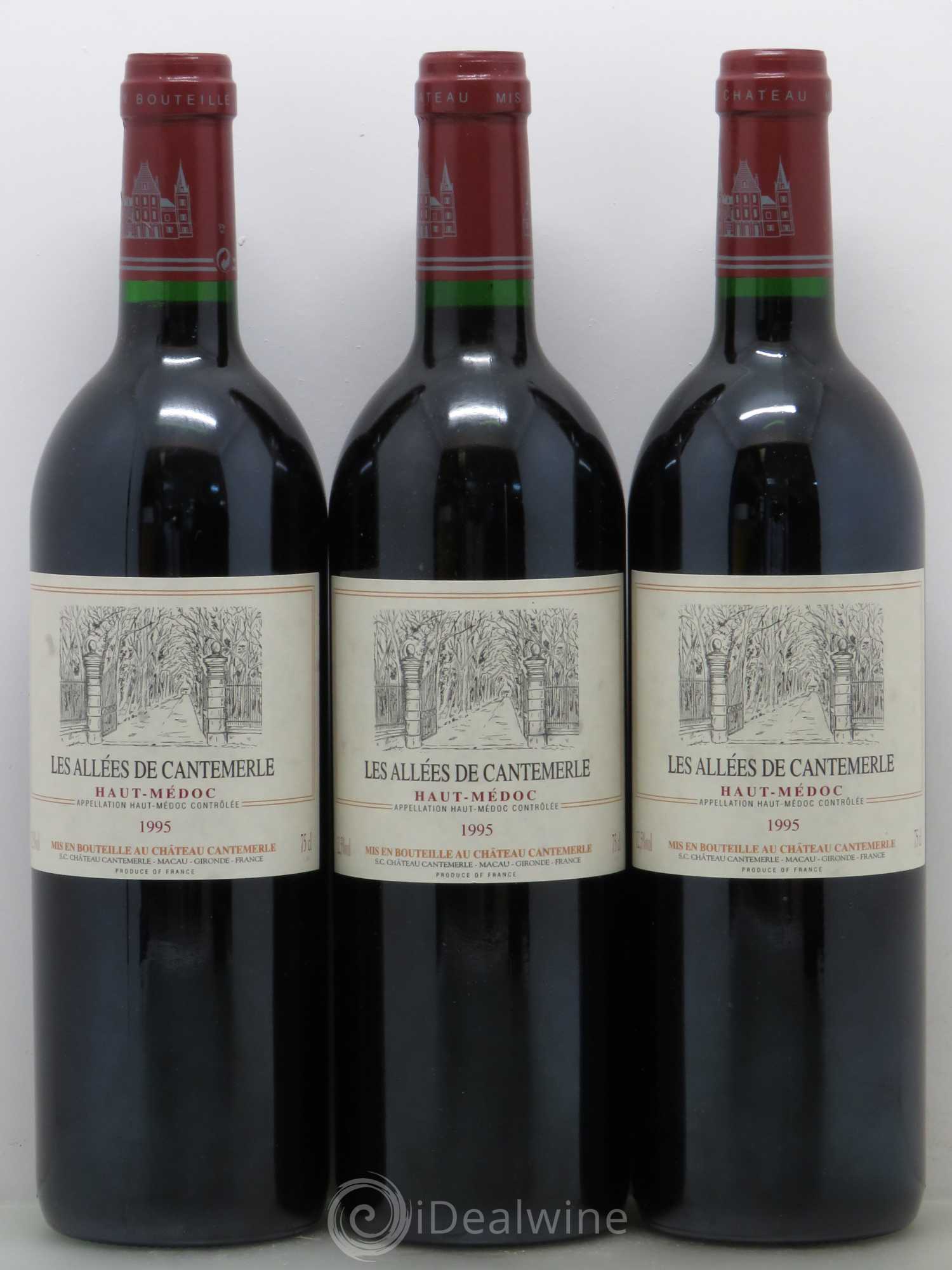 Allées de Cantemerle Second Vin 1995 - Lot de 12 bouteilles - 3