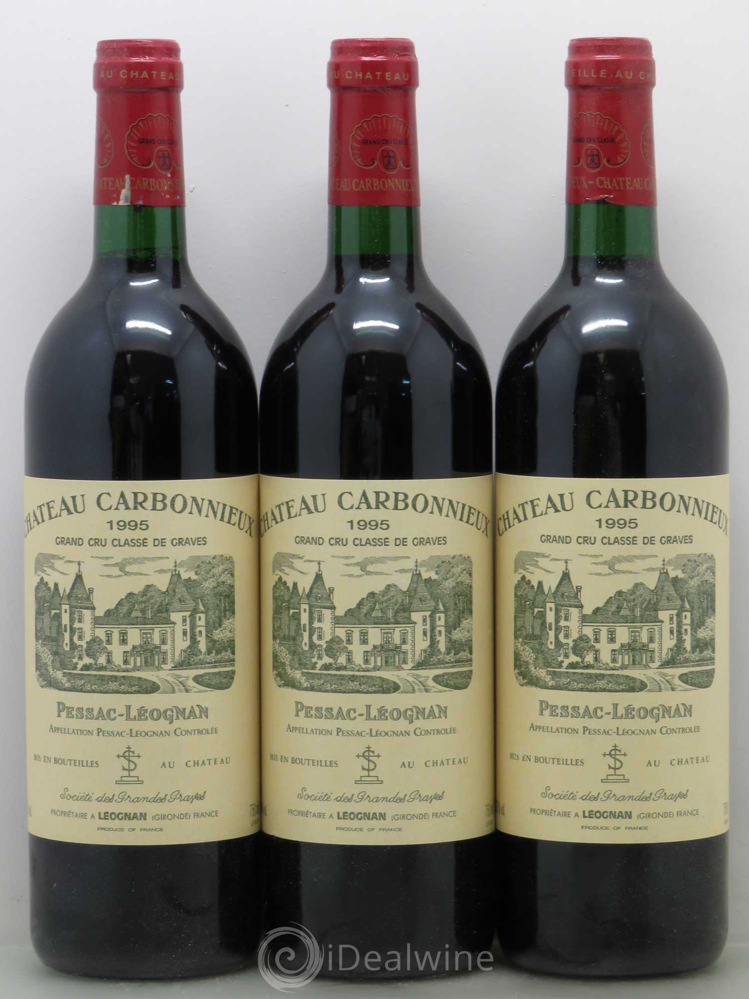 Château Carbonnieux Cru Classé de Graves 1995 - Lot de 12 bouteilles - 2