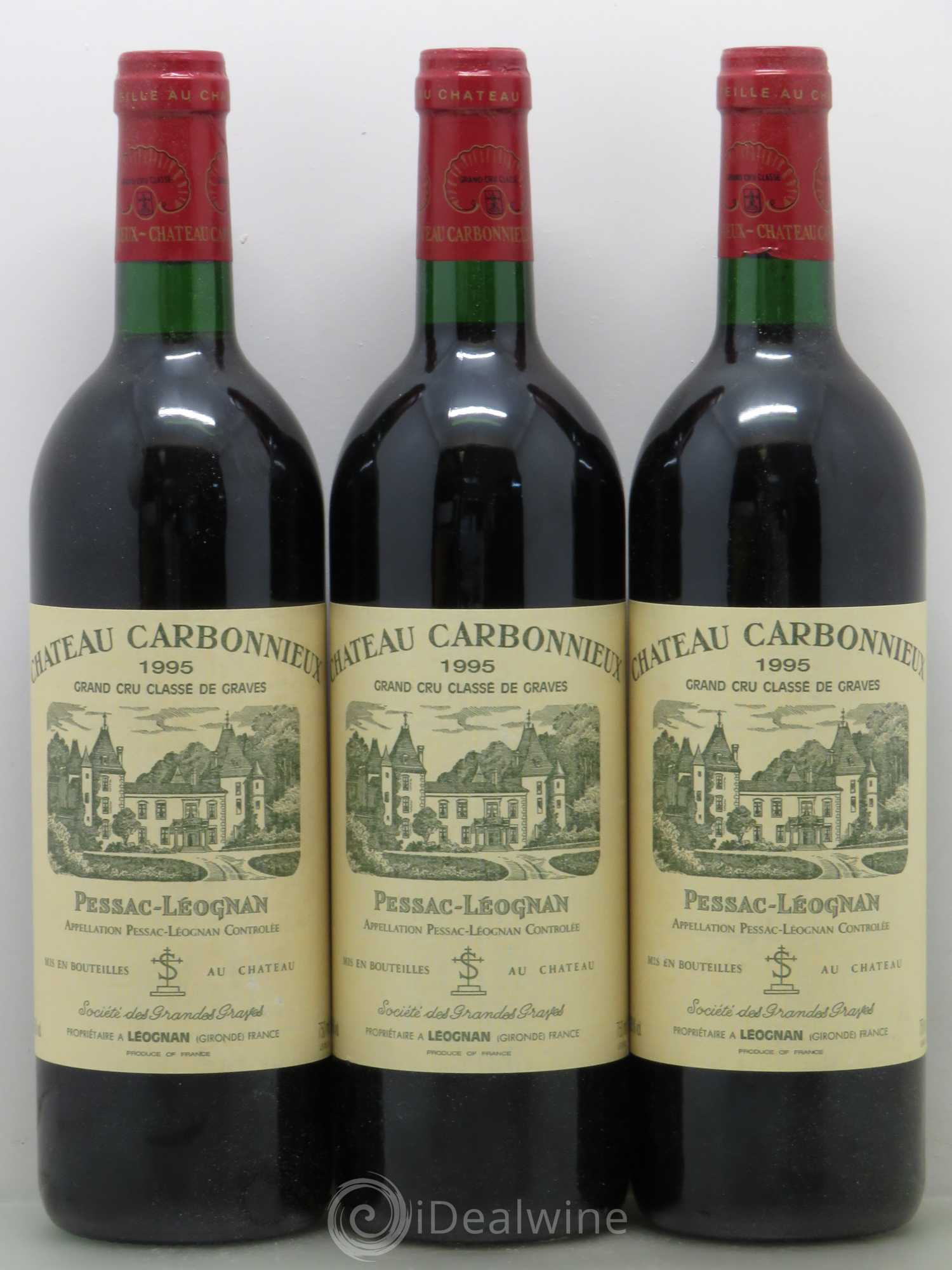 Château Carbonnieux Cru Classé de Graves 1995 - Lot de 12 bouteilles - 3