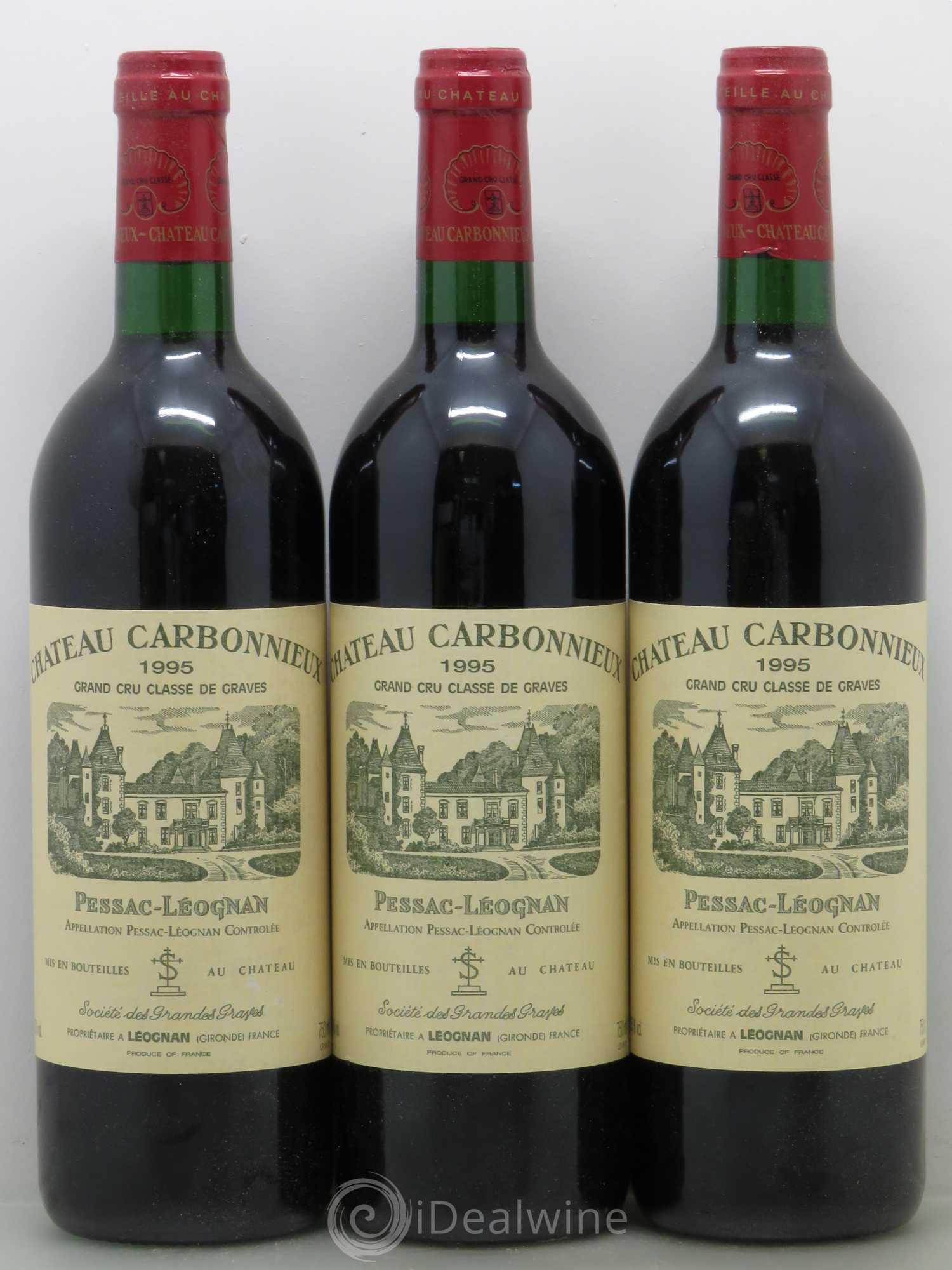 Château Carbonnieux Cru Classé de Graves 1995 - Lot de 12 bouteilles - 4