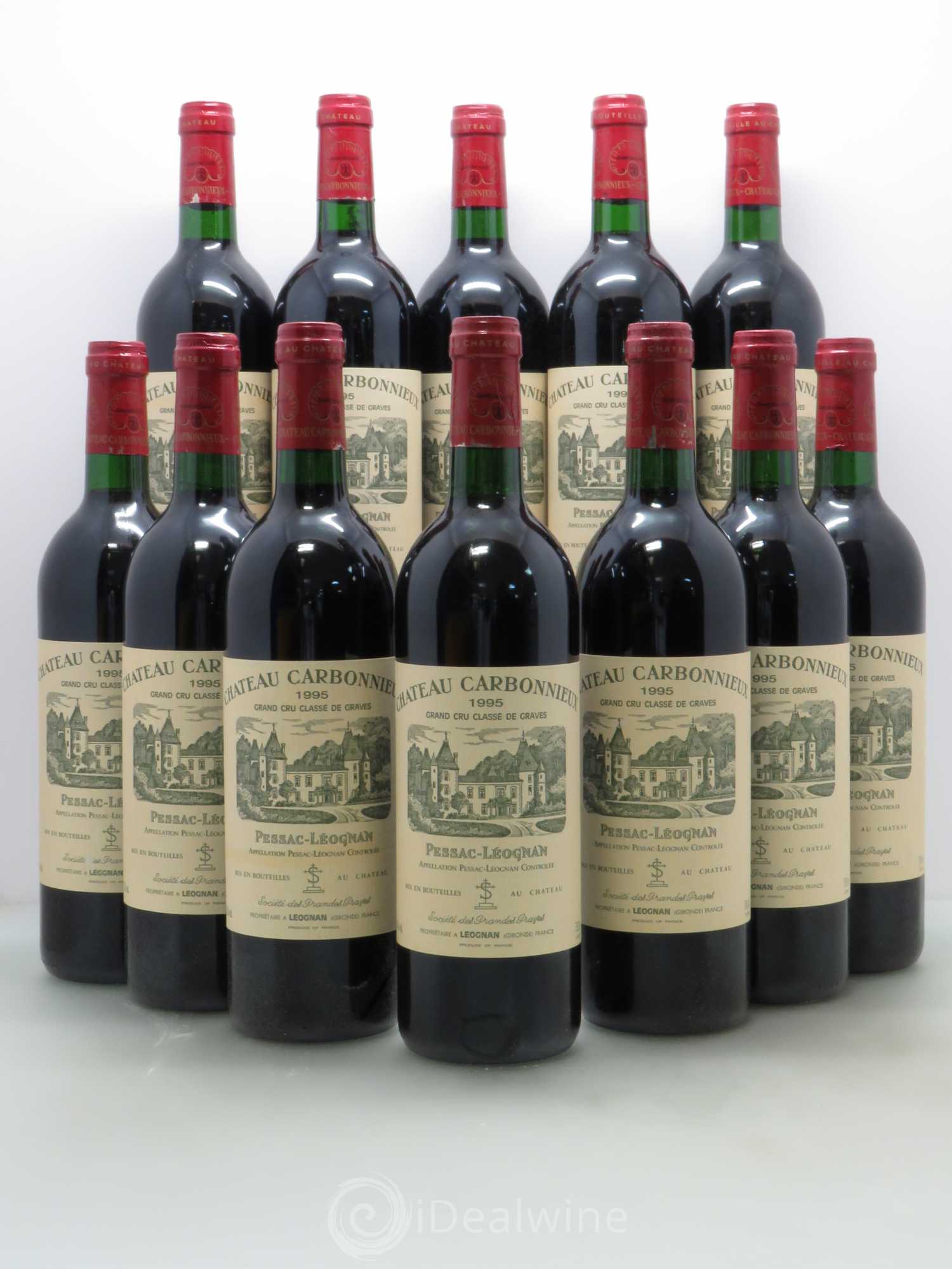Château Carbonnieux Cru Classé de Graves 1995 - Lot de 12 bouteilles - 0