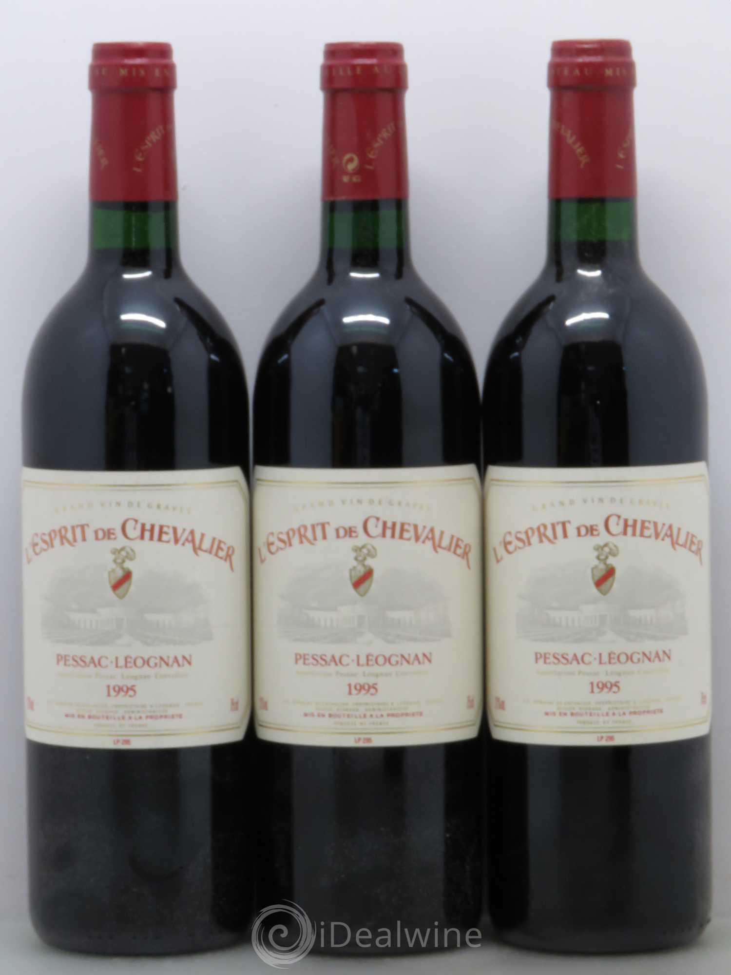 Esprit de Chevalier Second Vin 1995 - Lot de 12 bouteilles - 1