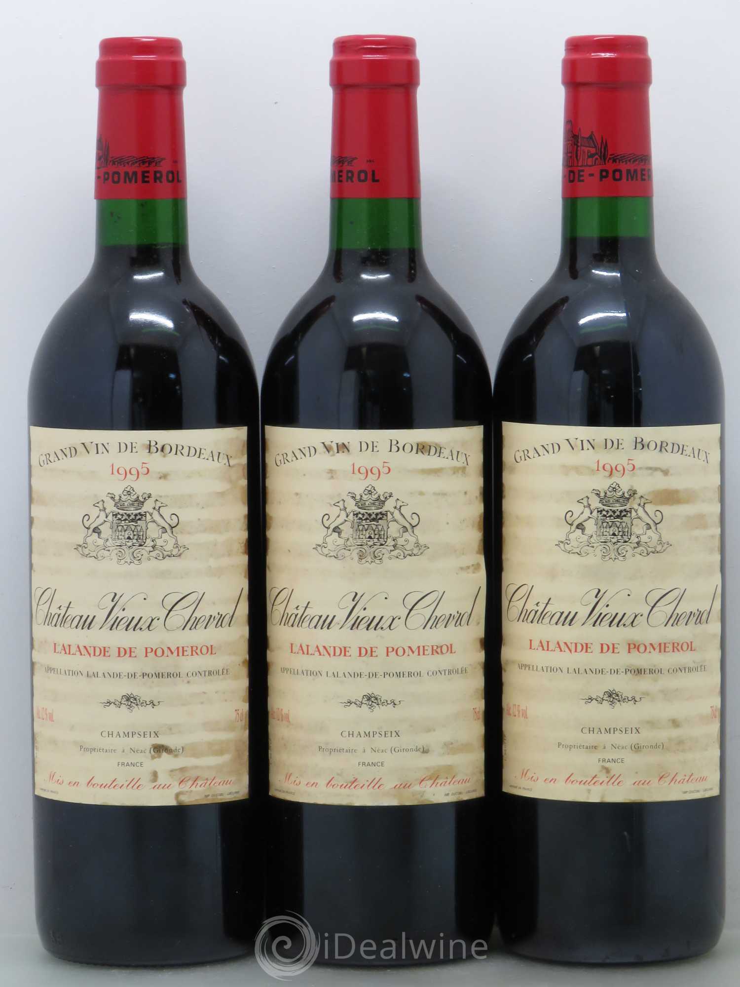 Bordeaux Vieux Chevrol 1995 - Posten von 12 Flaschen - 3