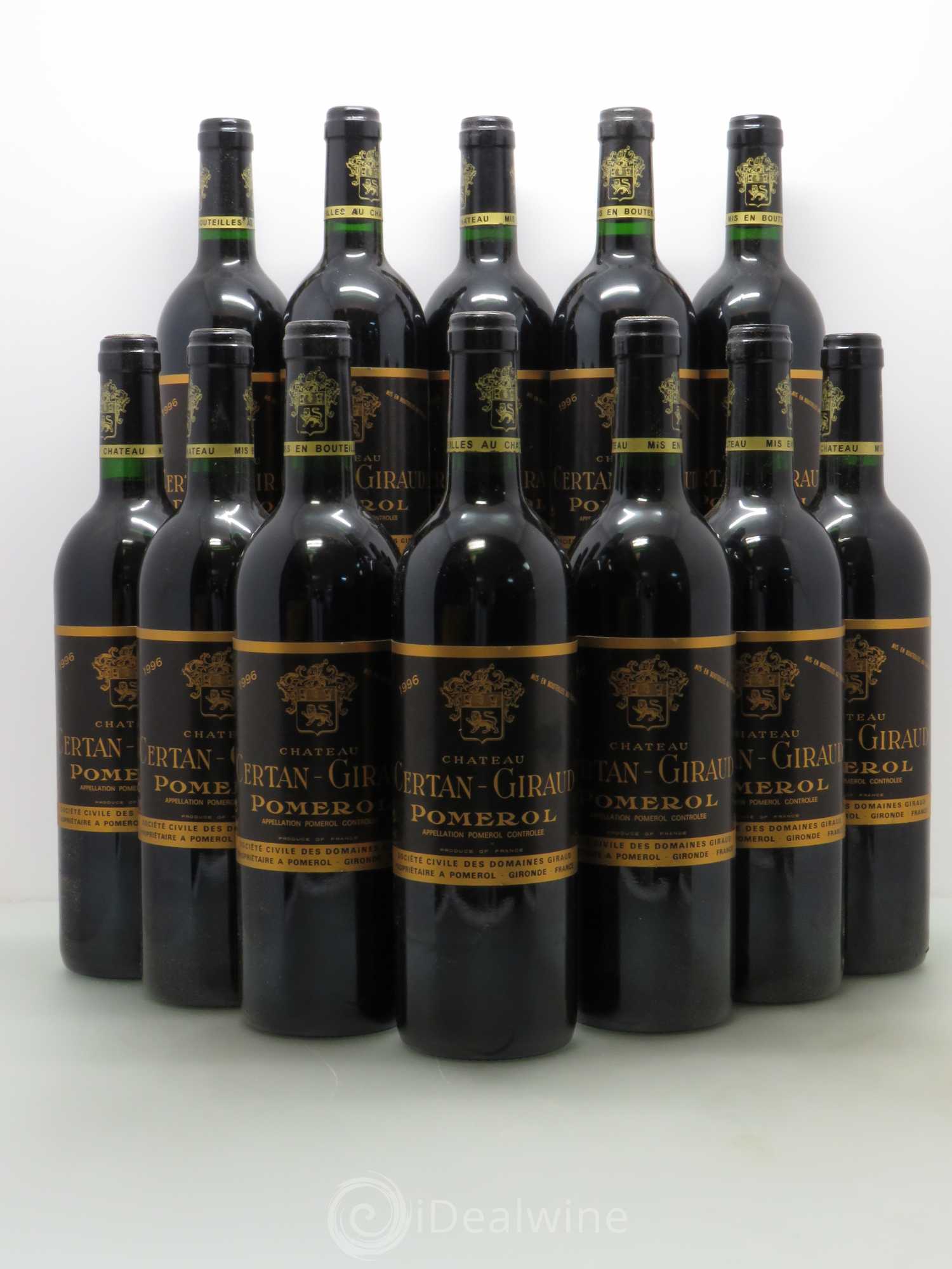 Château Certan Giraud 1996 - Lot de 12 bouteilles - 0