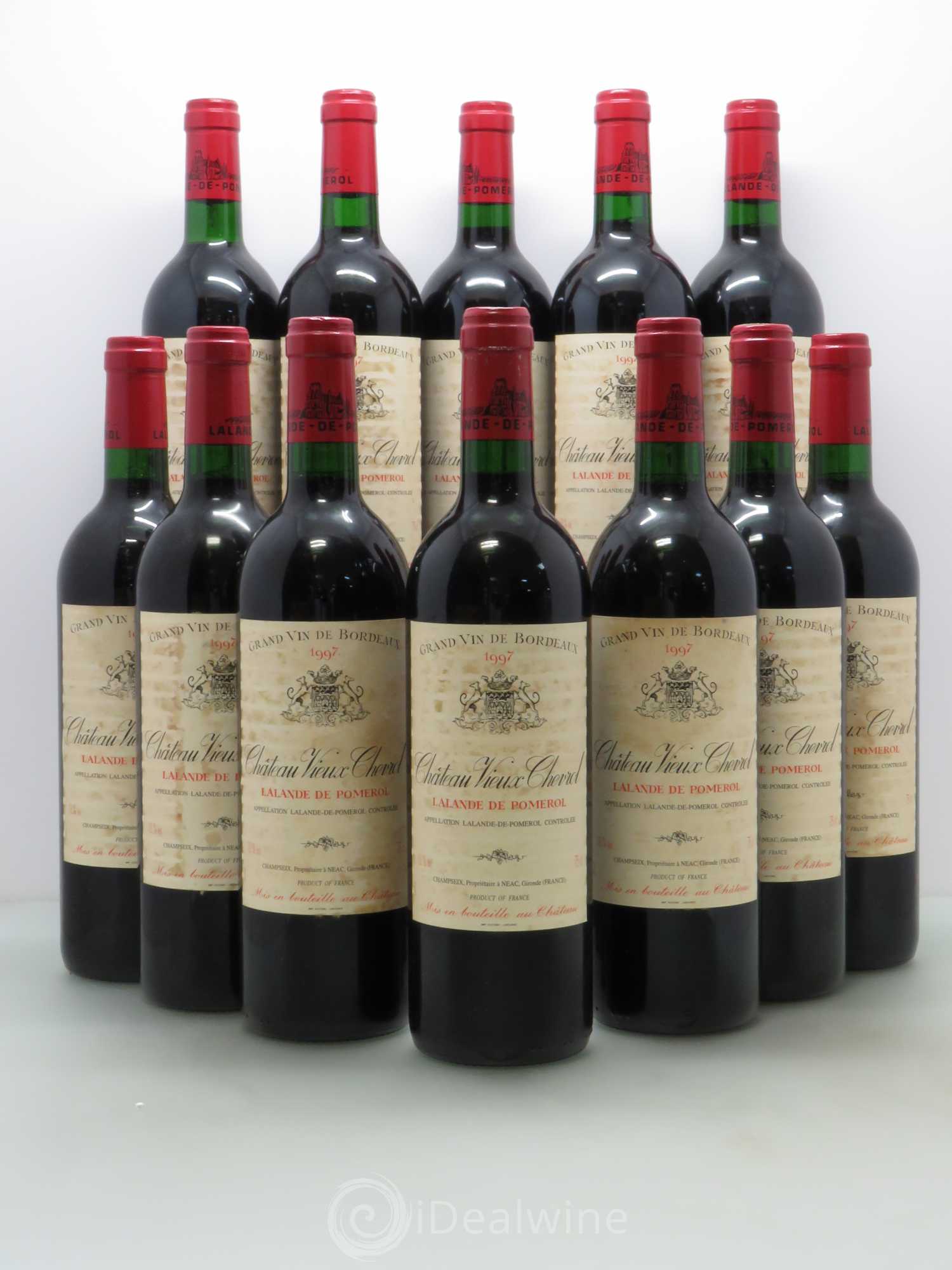 Bordeaux Vieux Chevrol 1997 - Posten von 12 Flaschen - 0