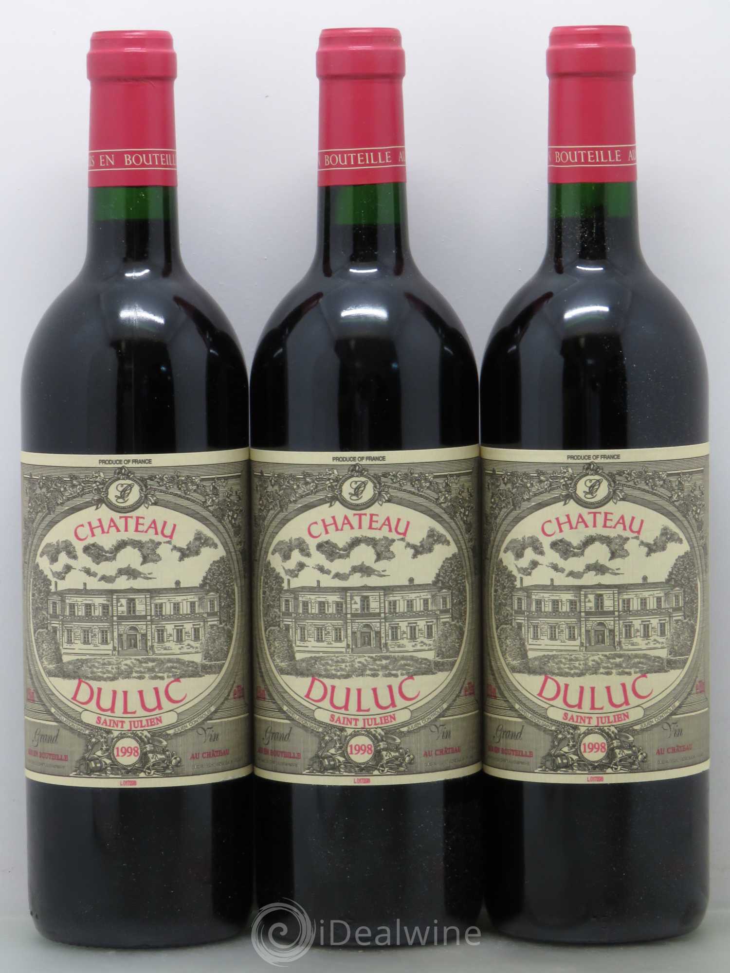 Duluc de Branaire Second Vin 1998 - Lot de 12 bouteilles - 4