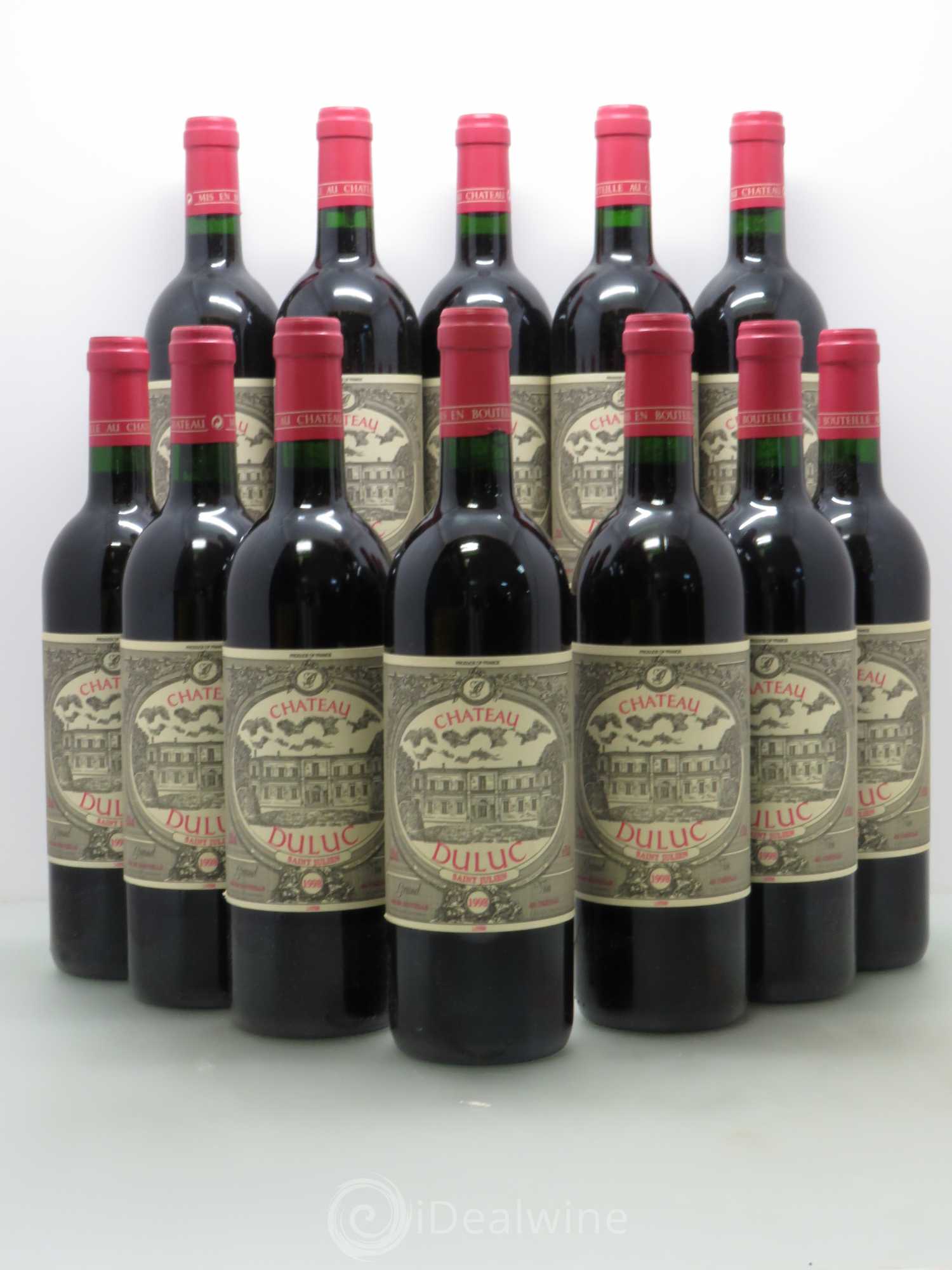 Duluc de Branaire Second Vin 1998 - Lot de 12 bouteilles - 0