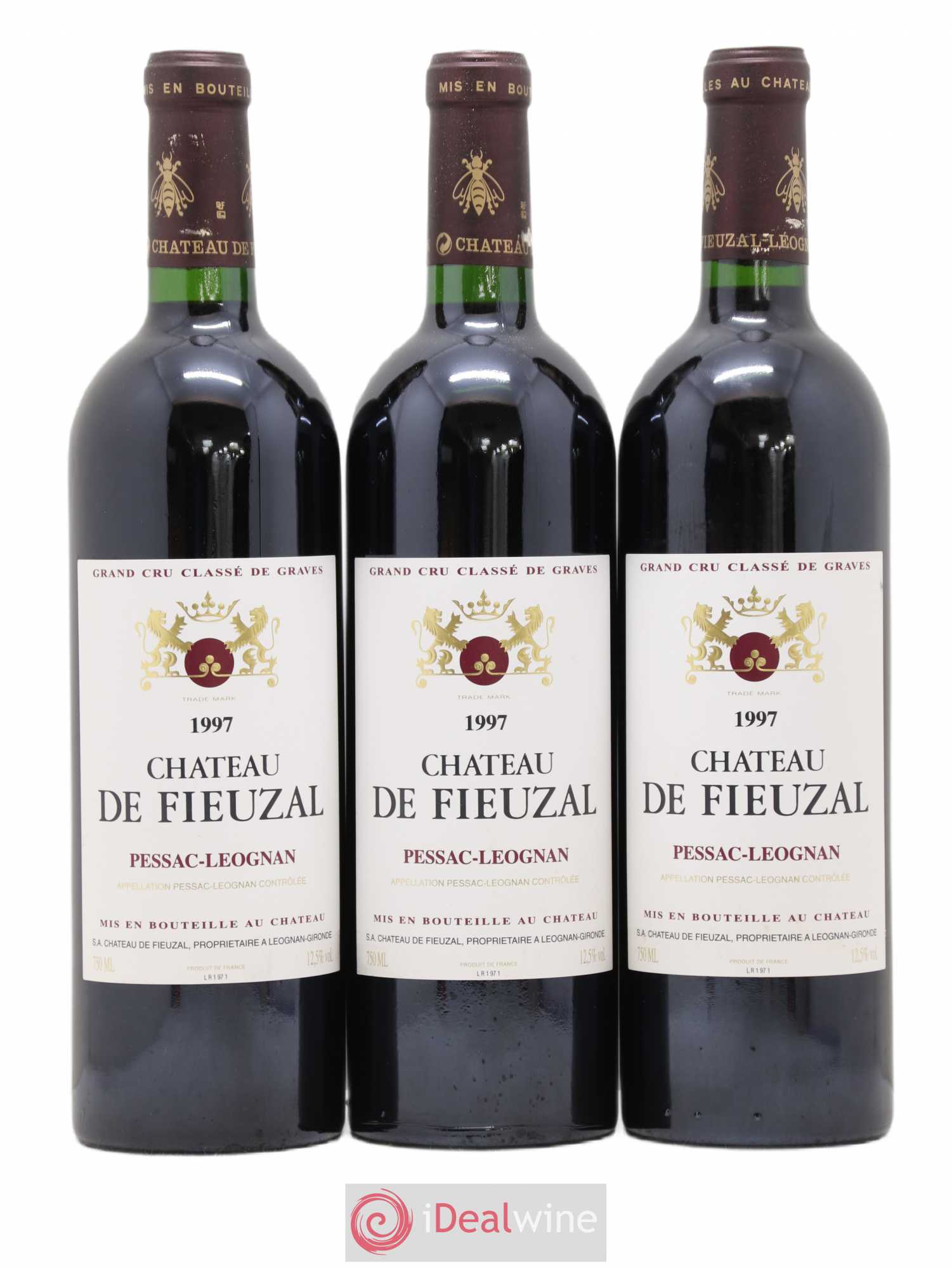 Château de Fieuzal Cru Classé de Graves 1997 - Lot de 12 bouteilles - 4
