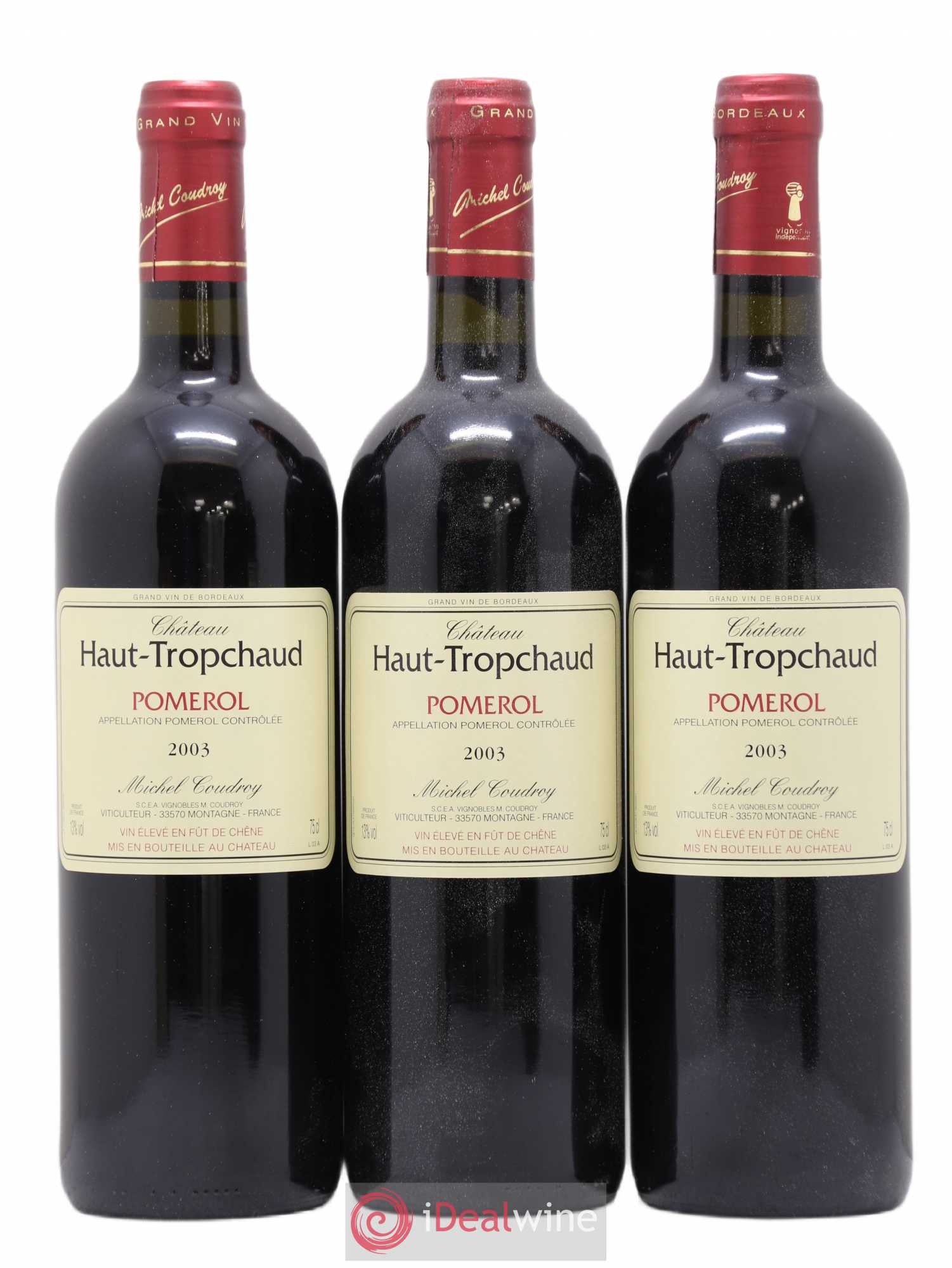 Château Haut Tropchaud 2003 - Lot de 12 bouteilles - 2