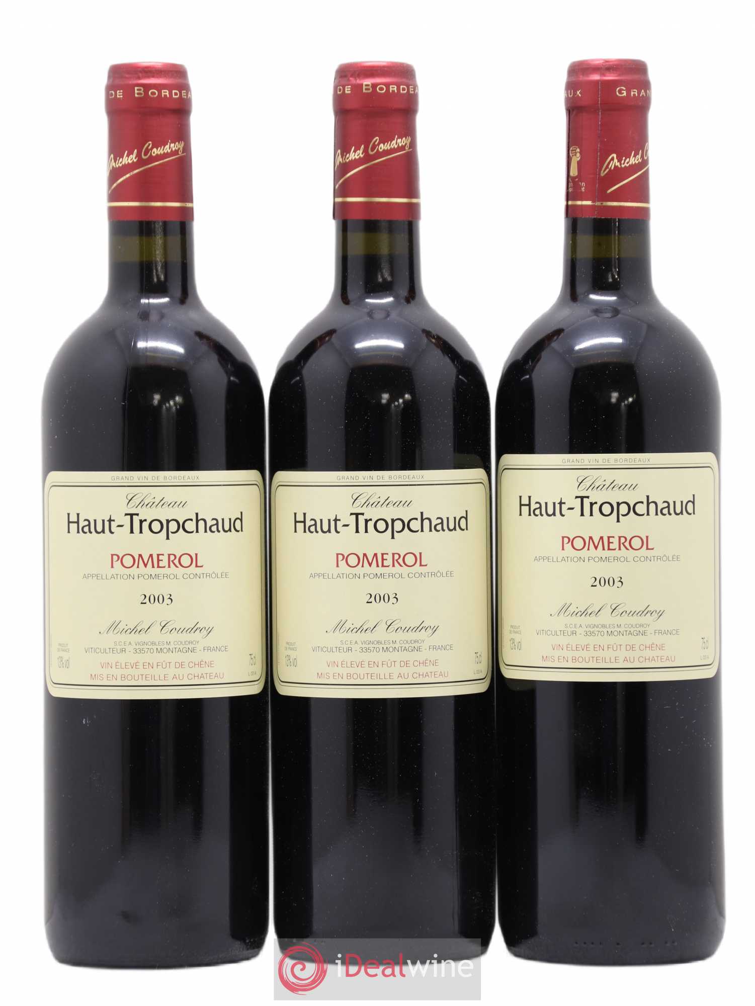 Château Haut Tropchaud 2003 - Lot de 12 bouteilles - 4