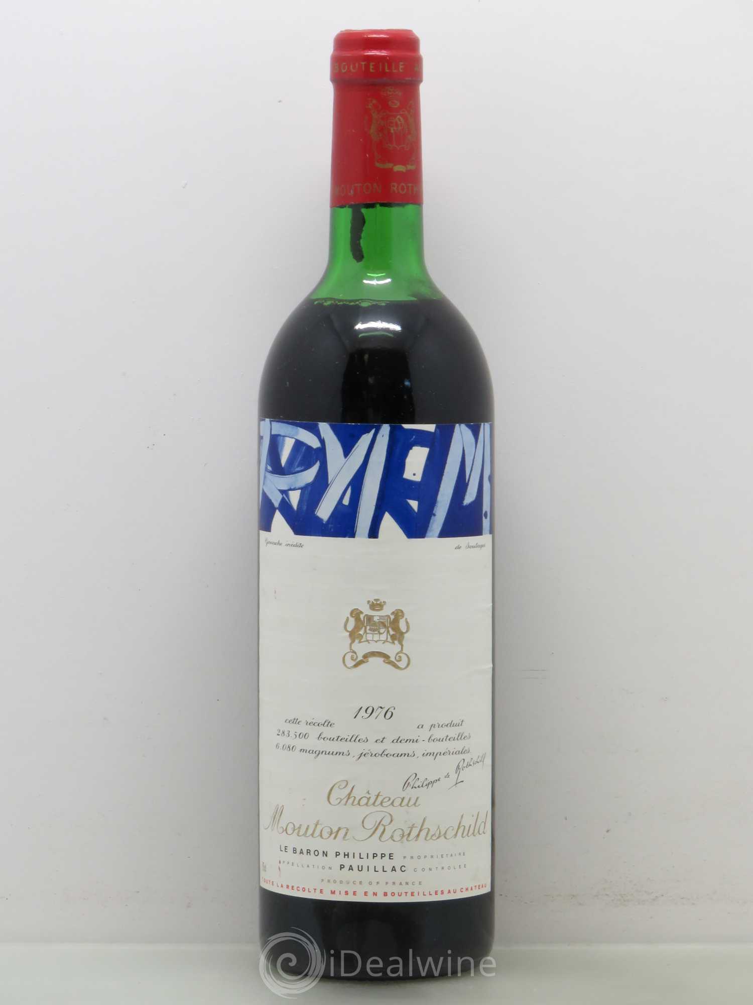 Buy Château Mouton Rothschild 1er Grand Cru Classé 1976 (lot