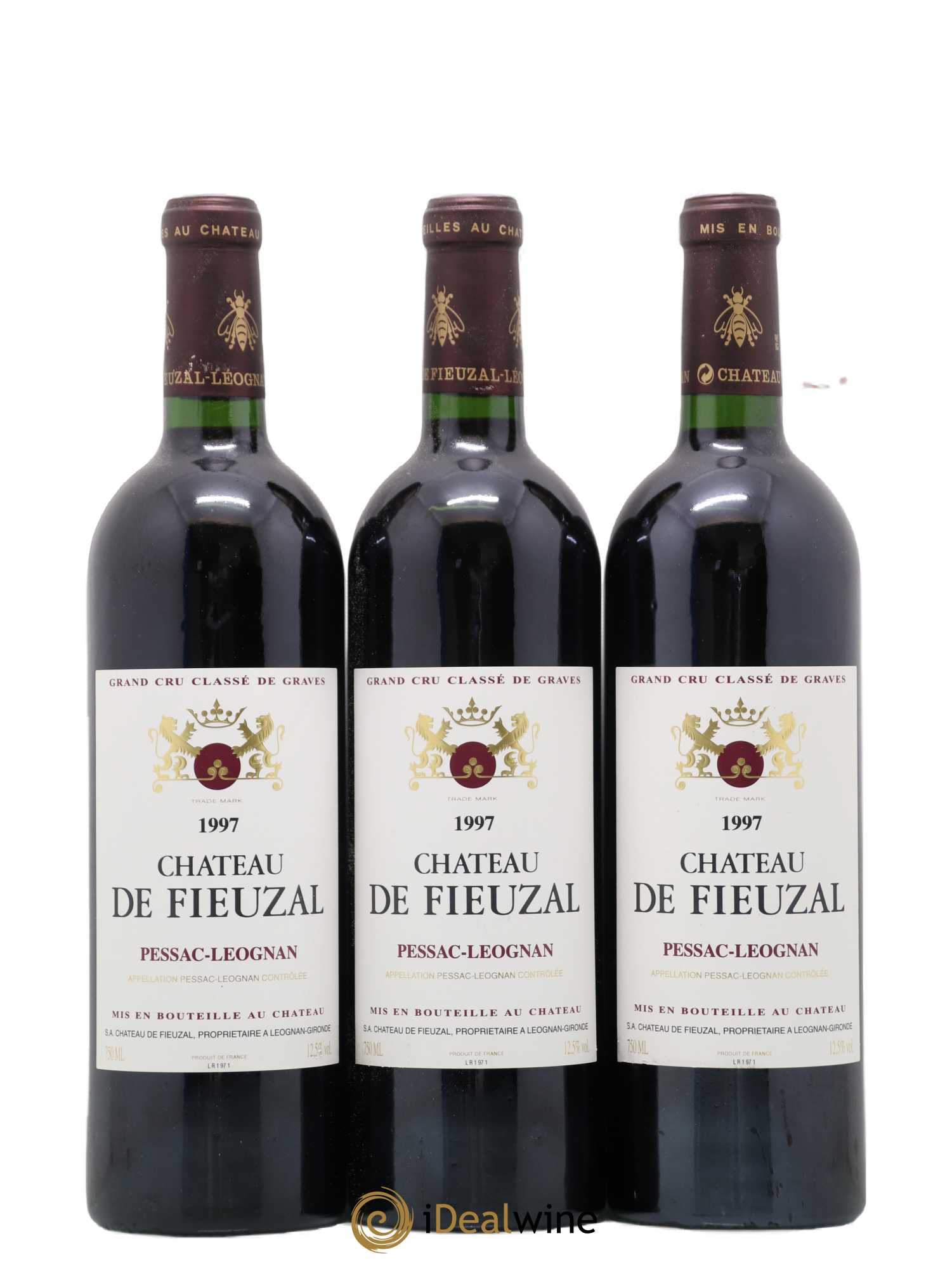 Château de Fieuzal Cru Classé de Graves 1997 - Lot de 12 bouteilles - 4