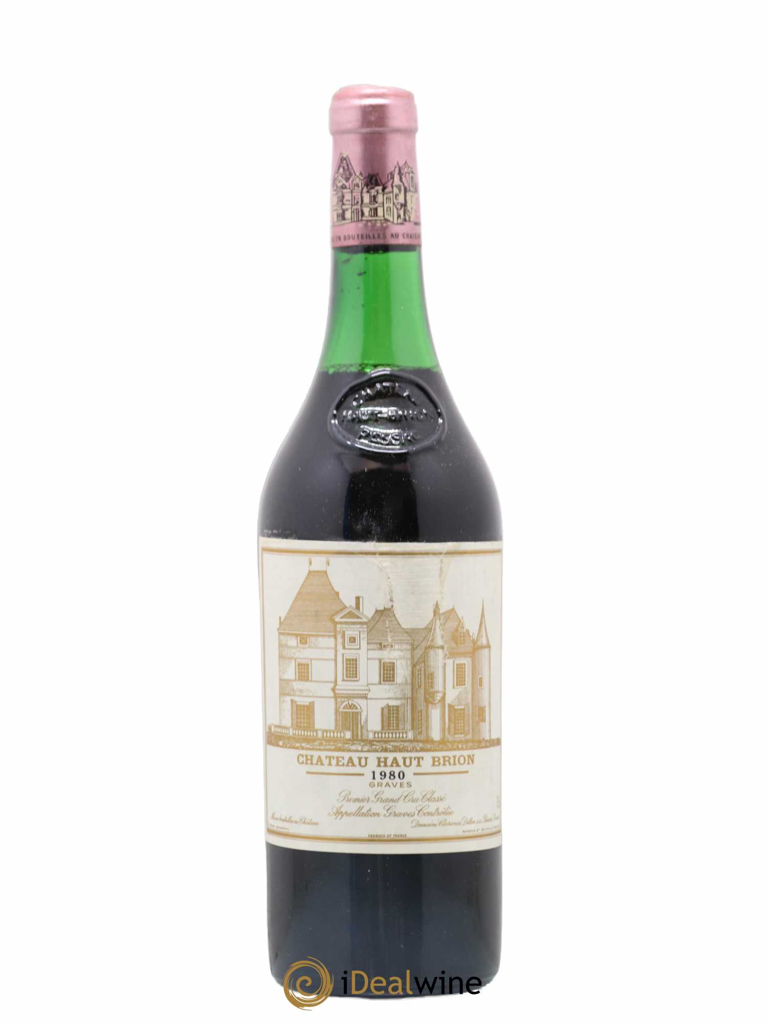 Château Haut Brion 1er Grand Cru Classé 1980 - Lot de 1 bouteille - 0