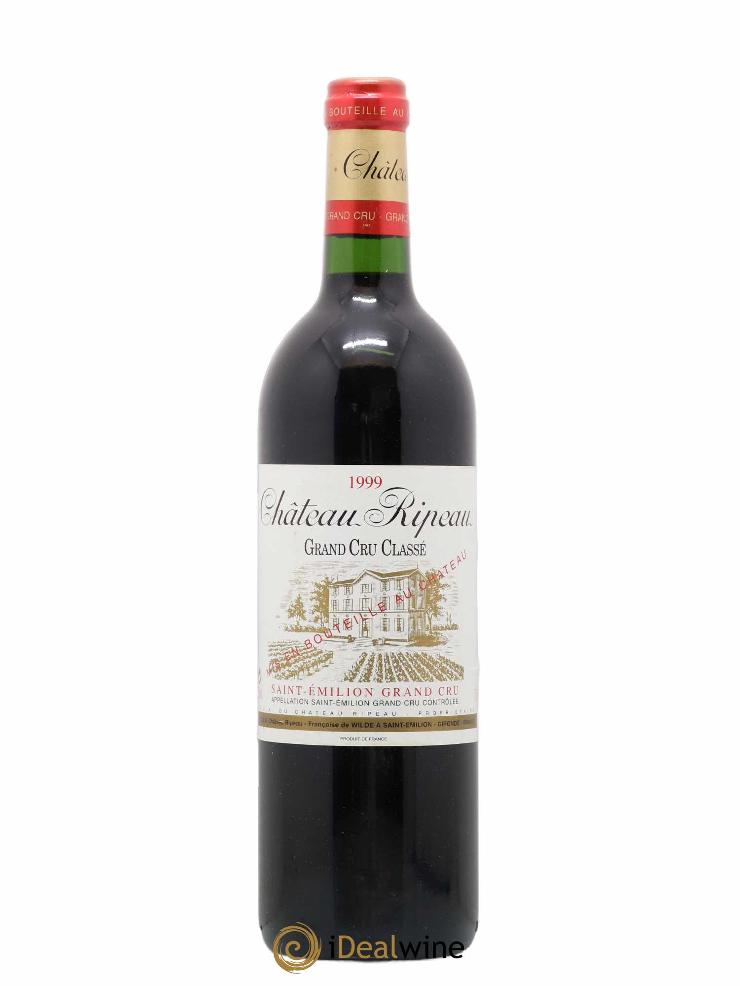 Château Ripeau Grand Cru Classé 1999 - Lot de 1 bouteille - 0