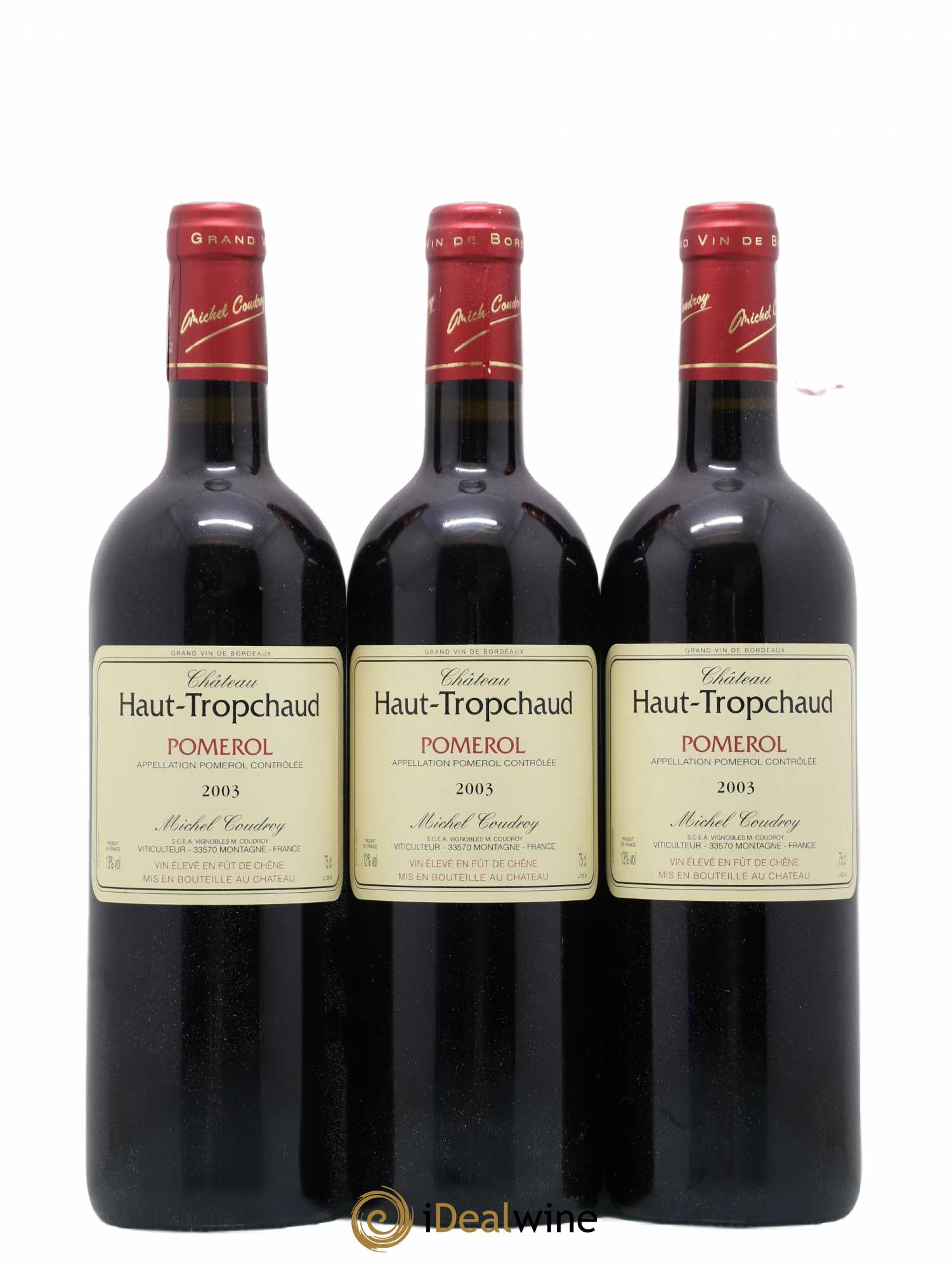 Château Haut Tropchaud 2003 - Lot de 12 bouteilles - 2