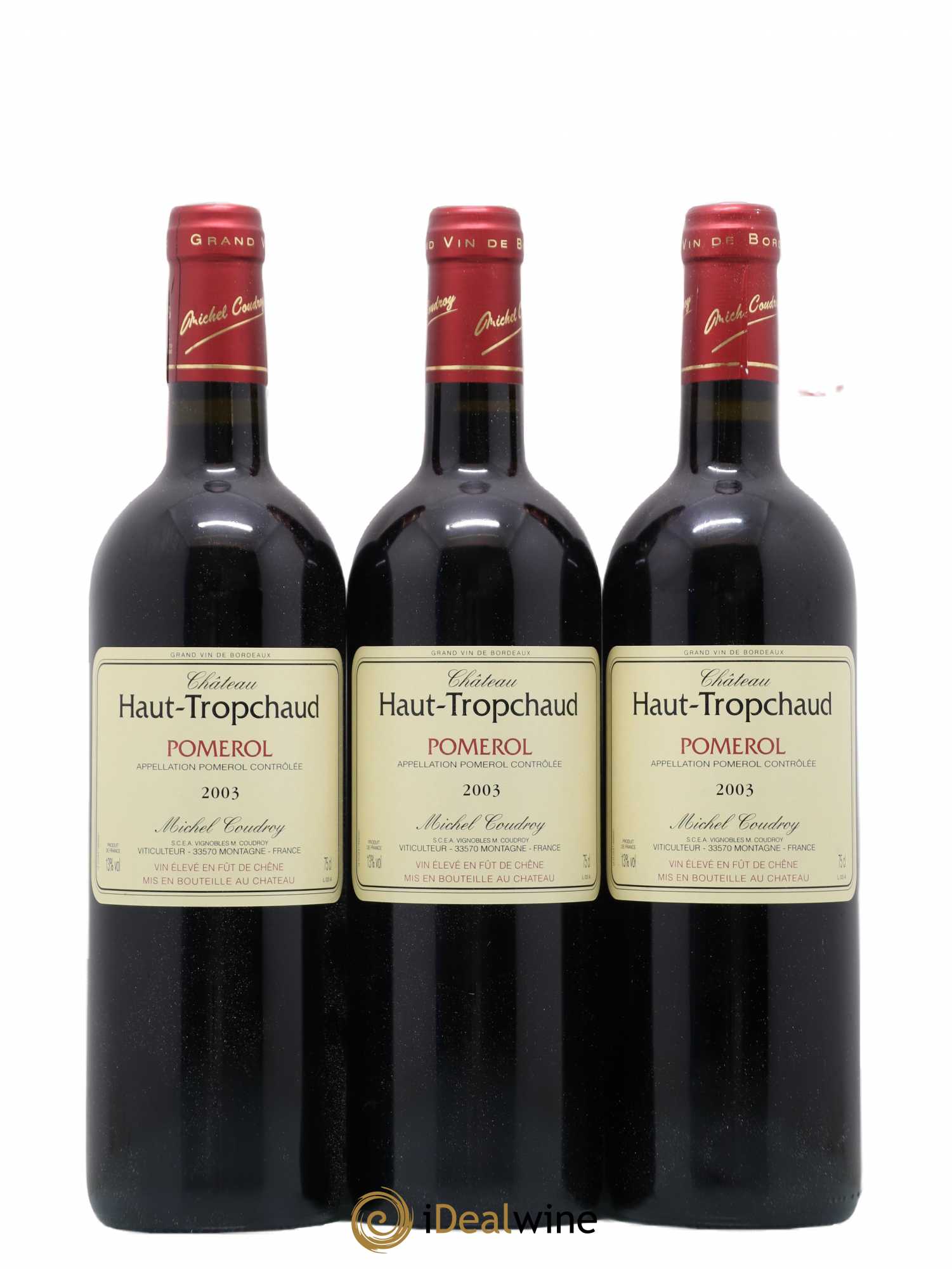 Château Haut Tropchaud 2003 - Lot de 12 bouteilles - 4