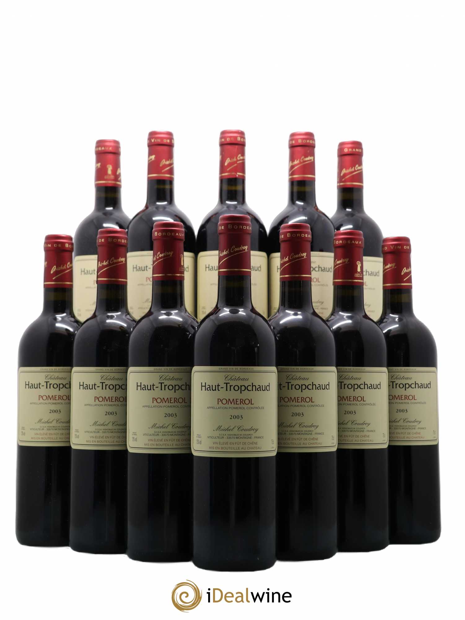 Château Haut Tropchaud 2003 - Lot de 12 bouteilles - 0