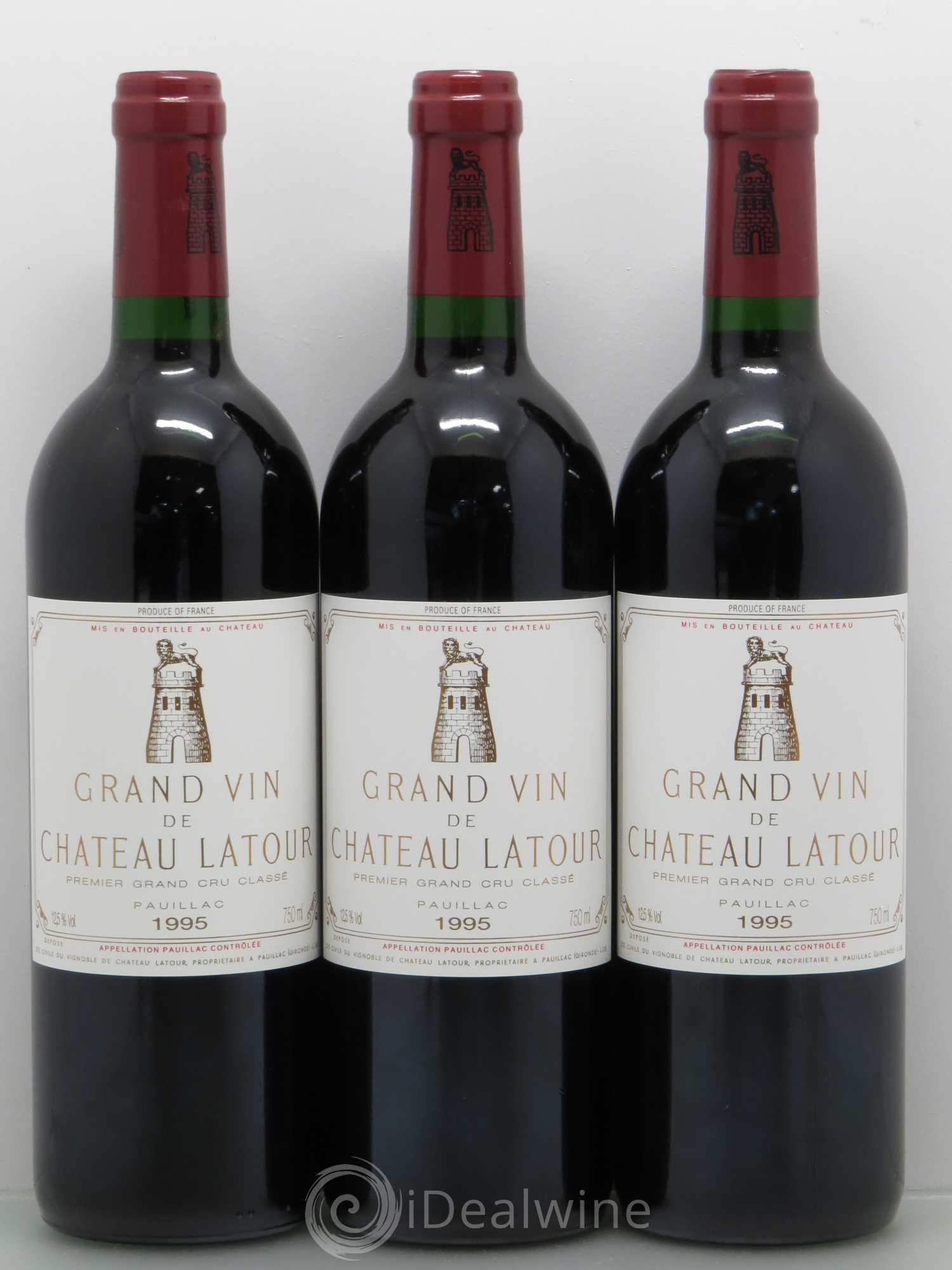 Château Latour 1er Grand Cru Classé 1995 - Lot de 6 bouteilles - 2