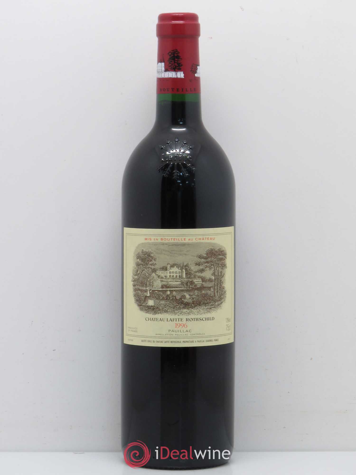 Château Lafite Rothschild 1er Grand Cru Classé 1996 - Lot de 1 bouteille - 0