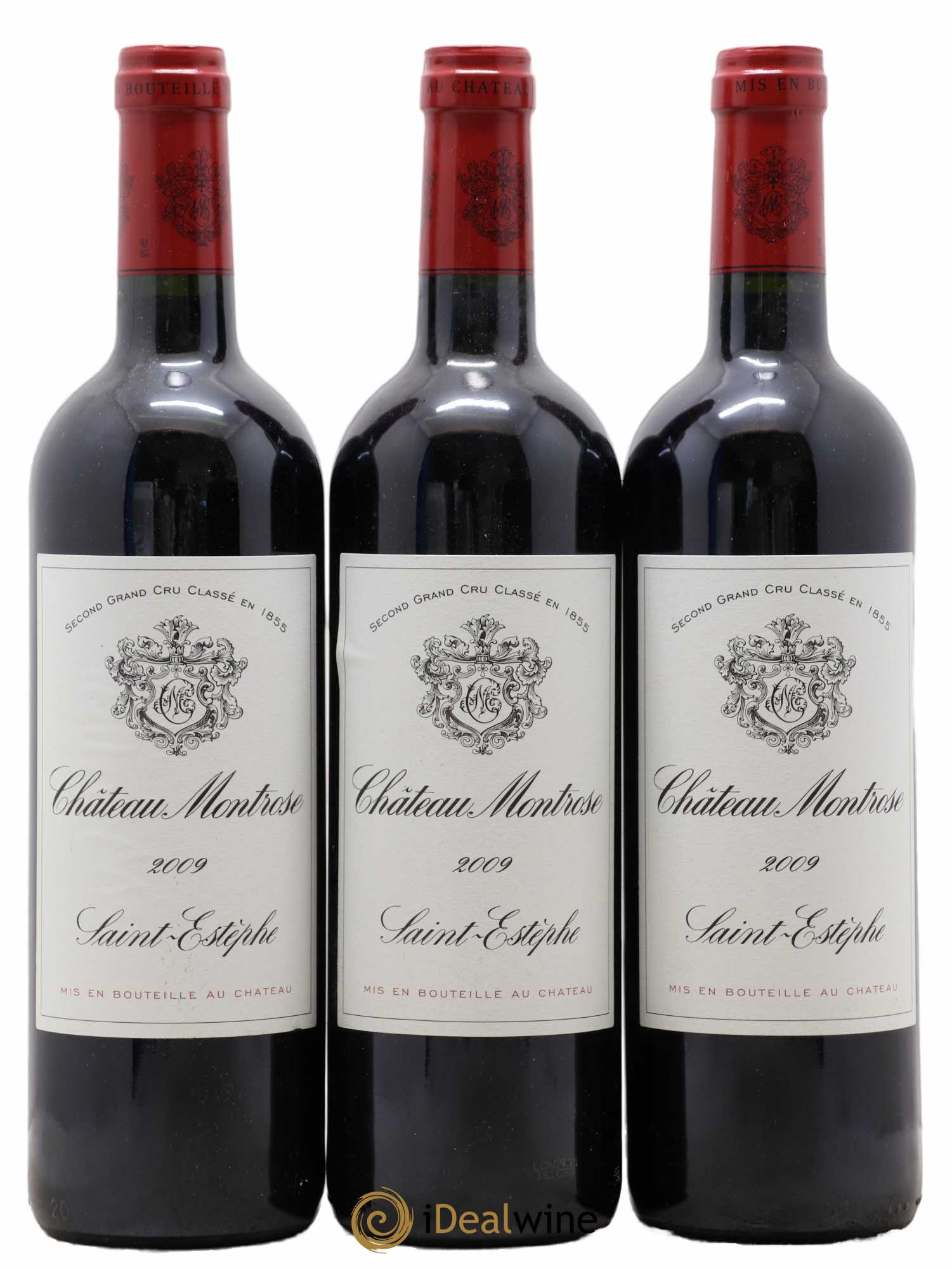 Château Montrose 2ème Grand Cru Classé 2009 - Lot de 3 bouteilles - 0