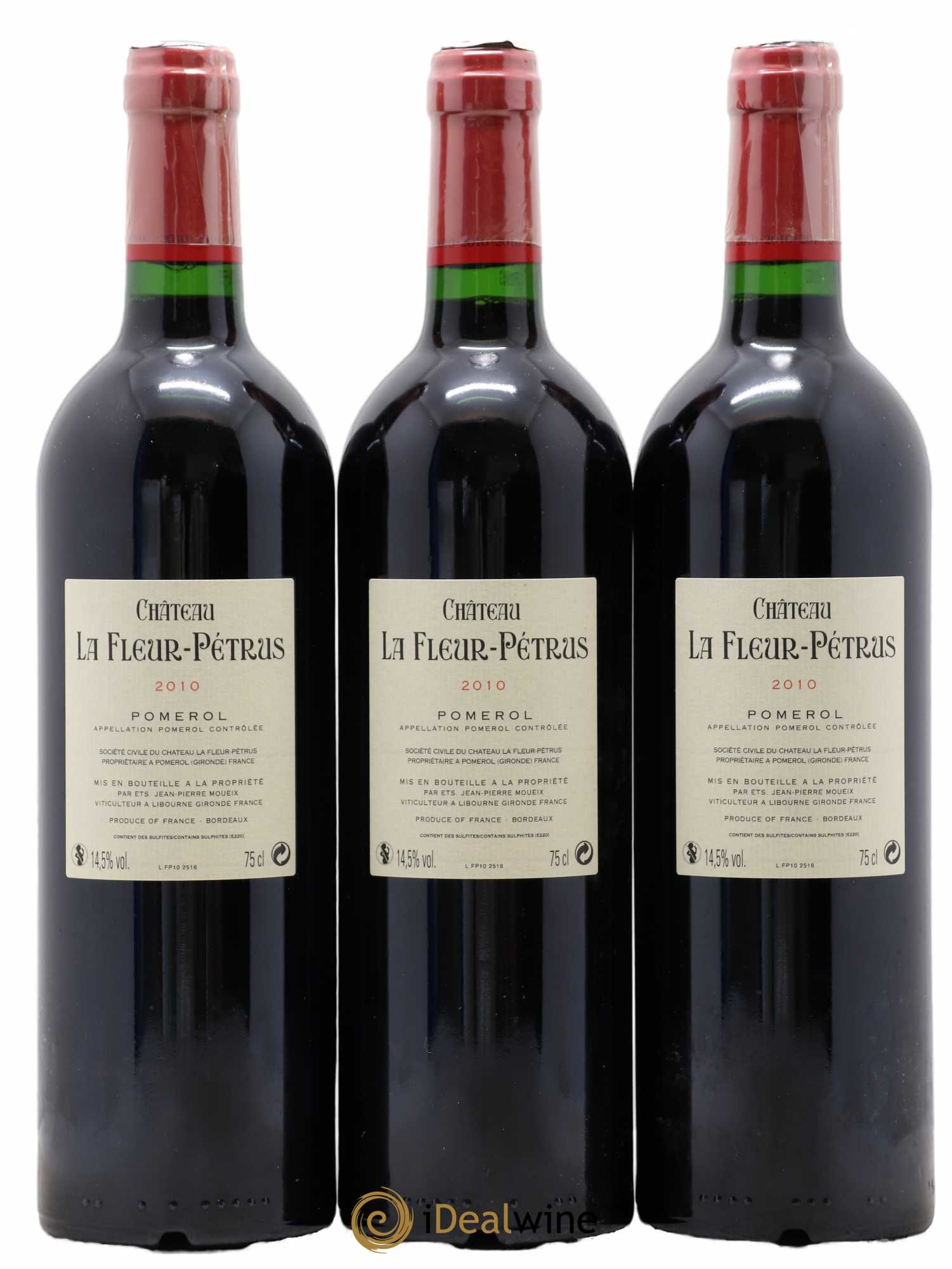 Château la Fleur Petrus 2010 - Lot de 3 bouteilles - 1