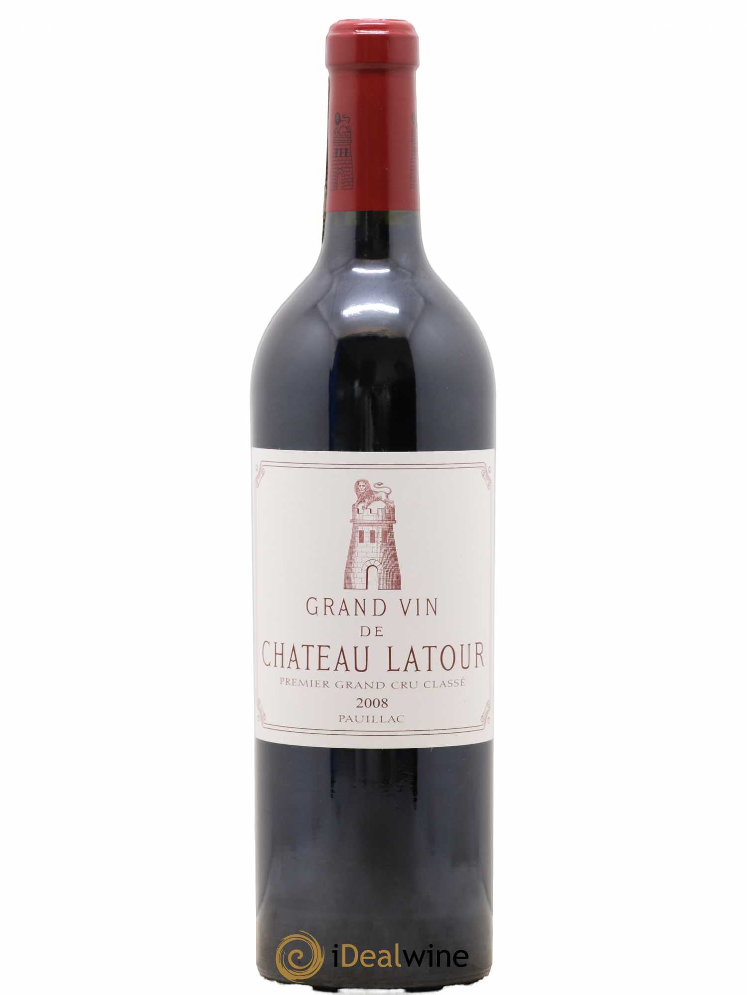Château Latour 1er Grand Cru Classé 2008 - Lot de 1 bouteille - 0