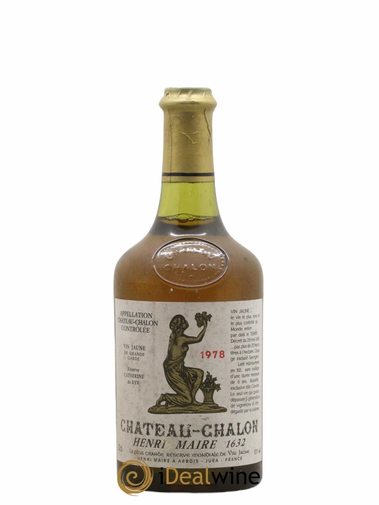 Château-Chalon Henri Maire 1978 - Lot de 1 bouteille - 0