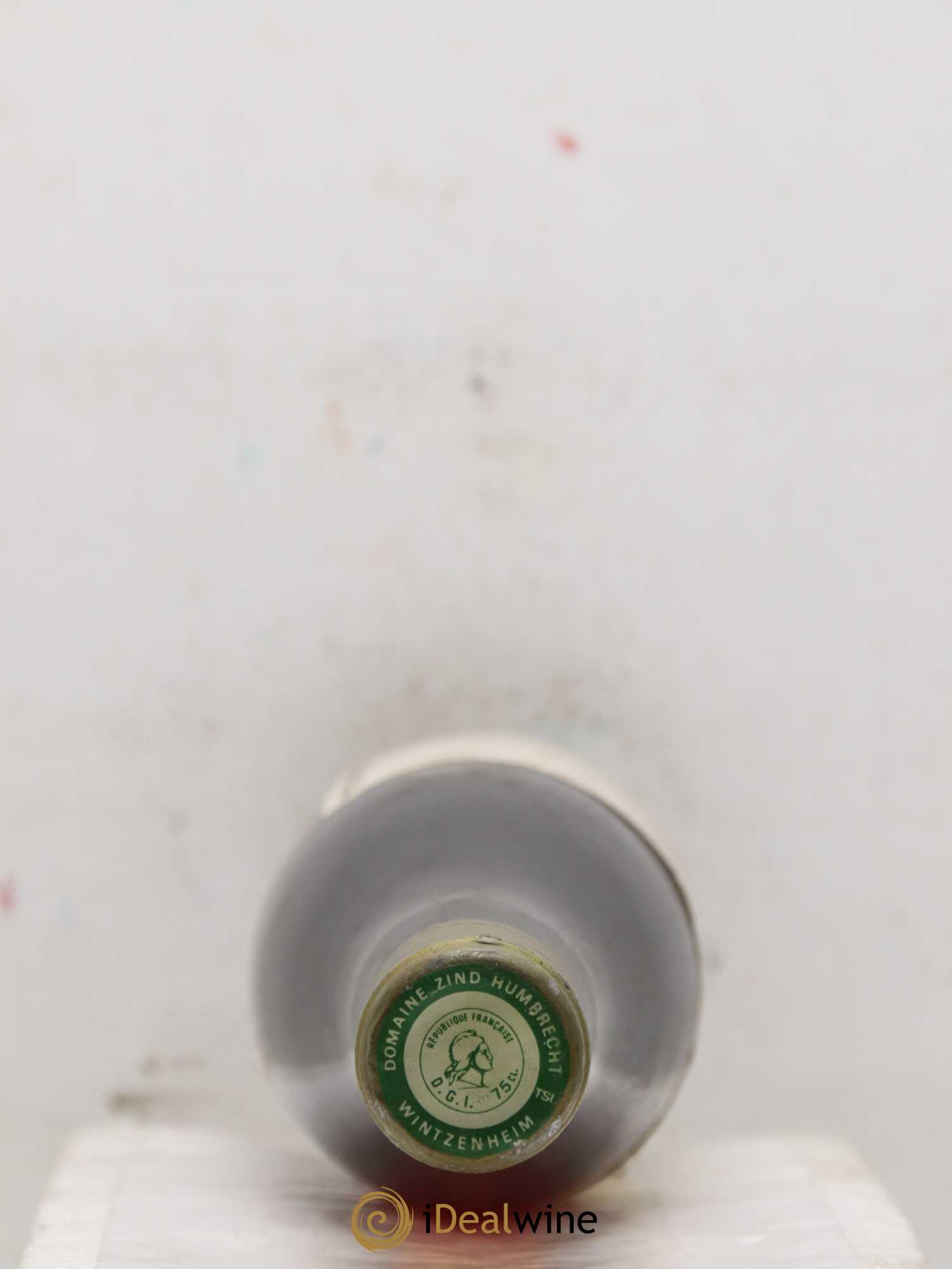 Alsace Pinot Gris Sélection de Grains Nobles Grand Cru Rangen de Thann Clos Saint-Urbain Zind-Humbrecht (Domaine) 1989 - Posten von 1 Demi-Flasche - 1