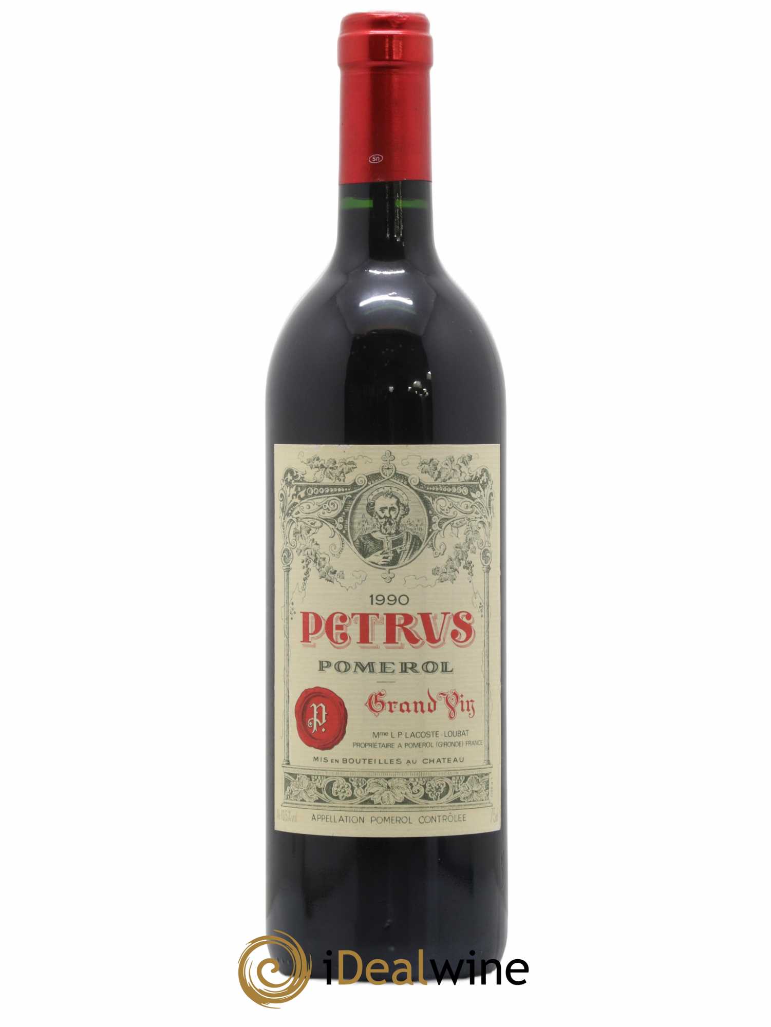 Petrus 1990 - Lot de 1 bouteille - 0