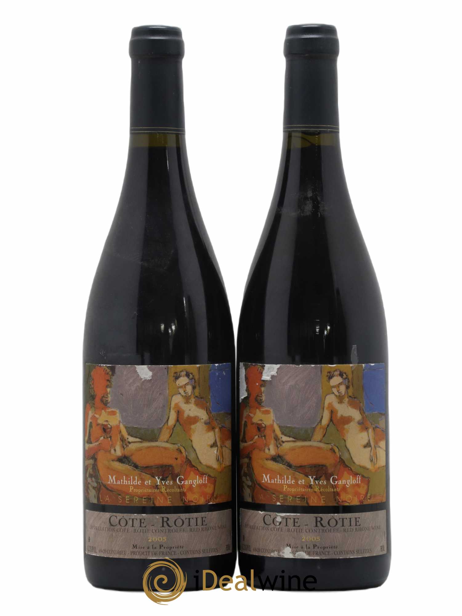 Côte-Rôtie La Sereine Noire Gangloff (Domaine) 2005 - Lot de 2 bouteilles - 0