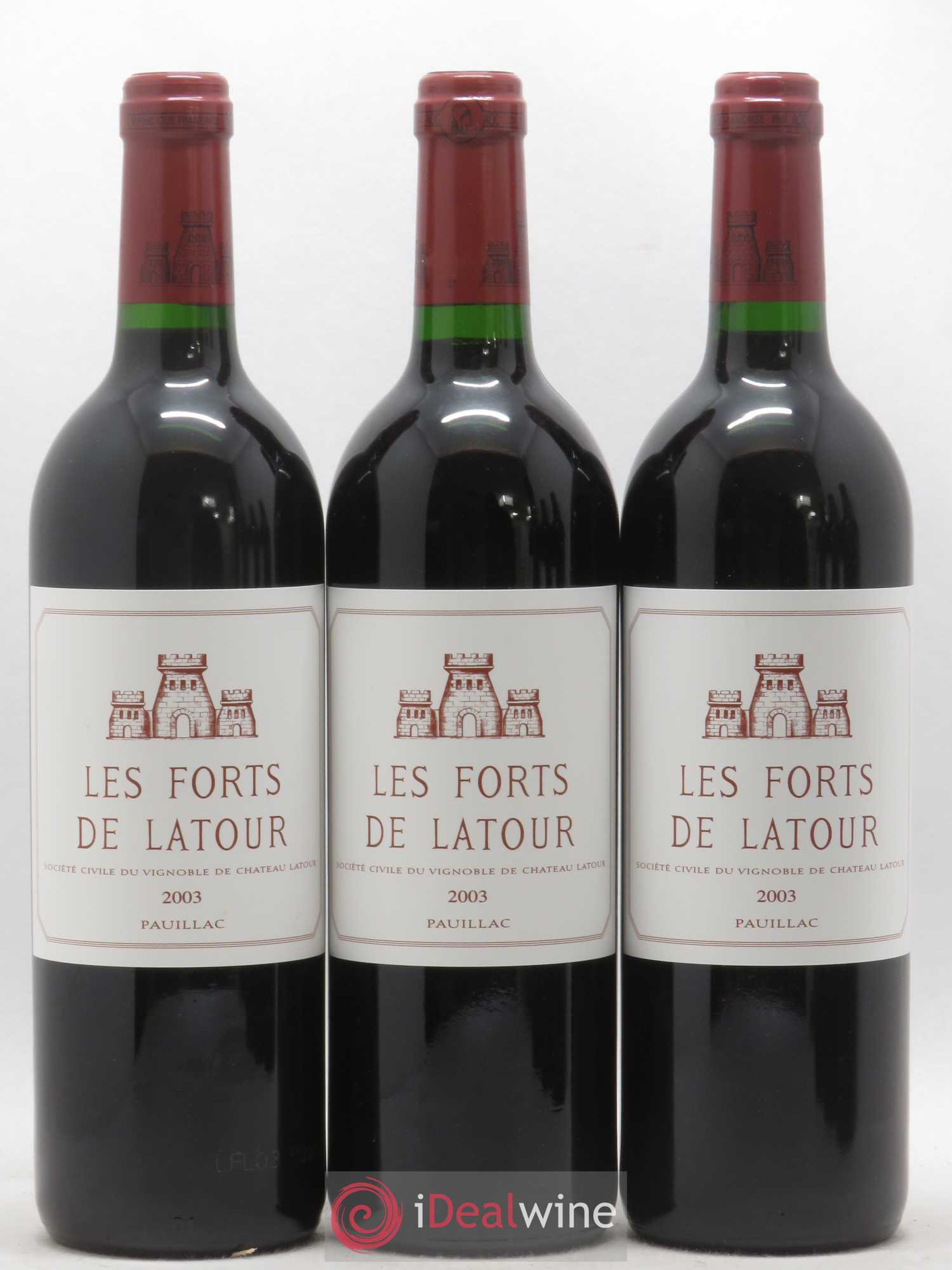 Les Forts de Latour Second Vin 2003 - Lot de 6 bouteilles - 1